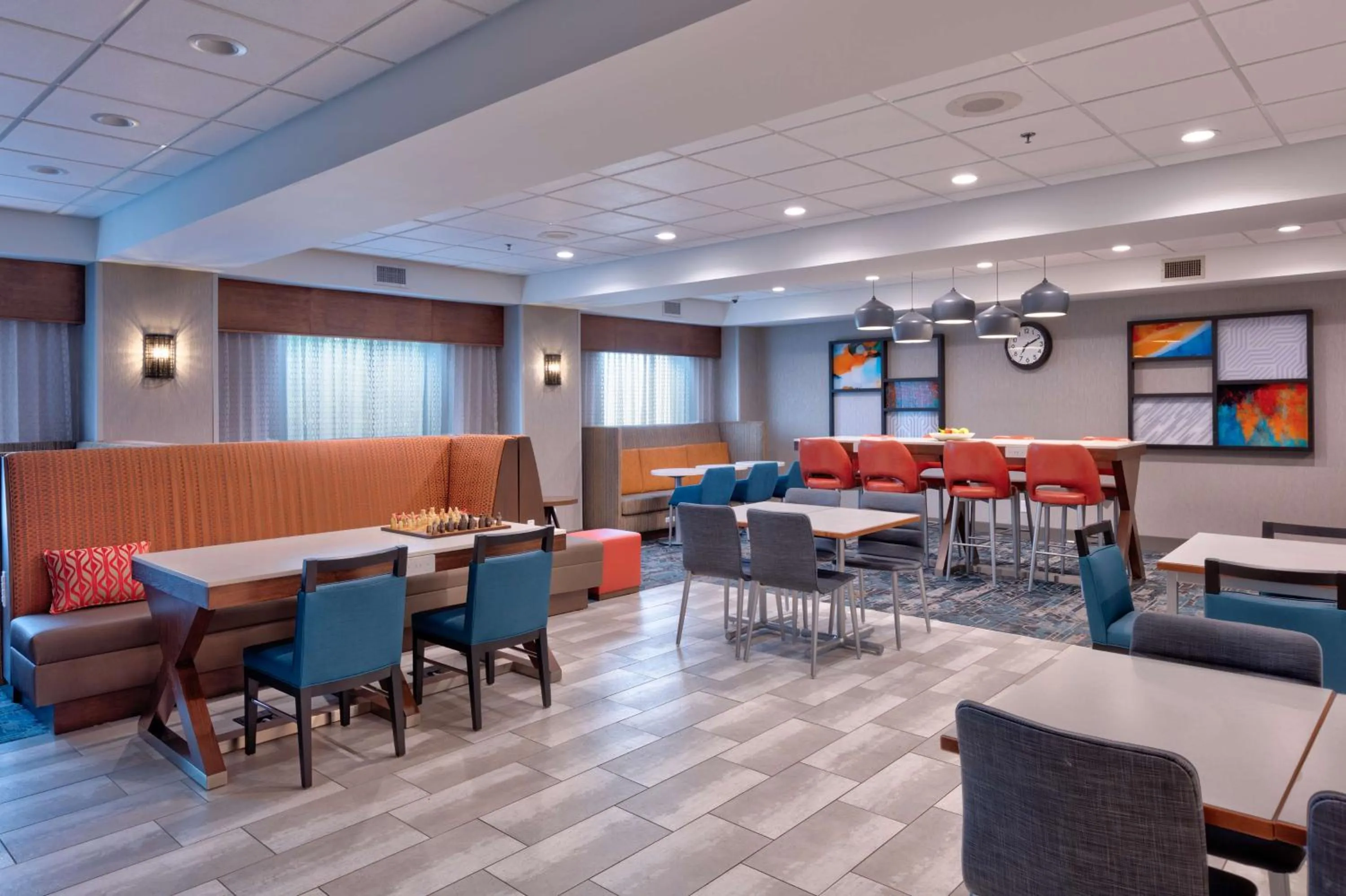 Lobby or reception in Hampton Inn Norfolk