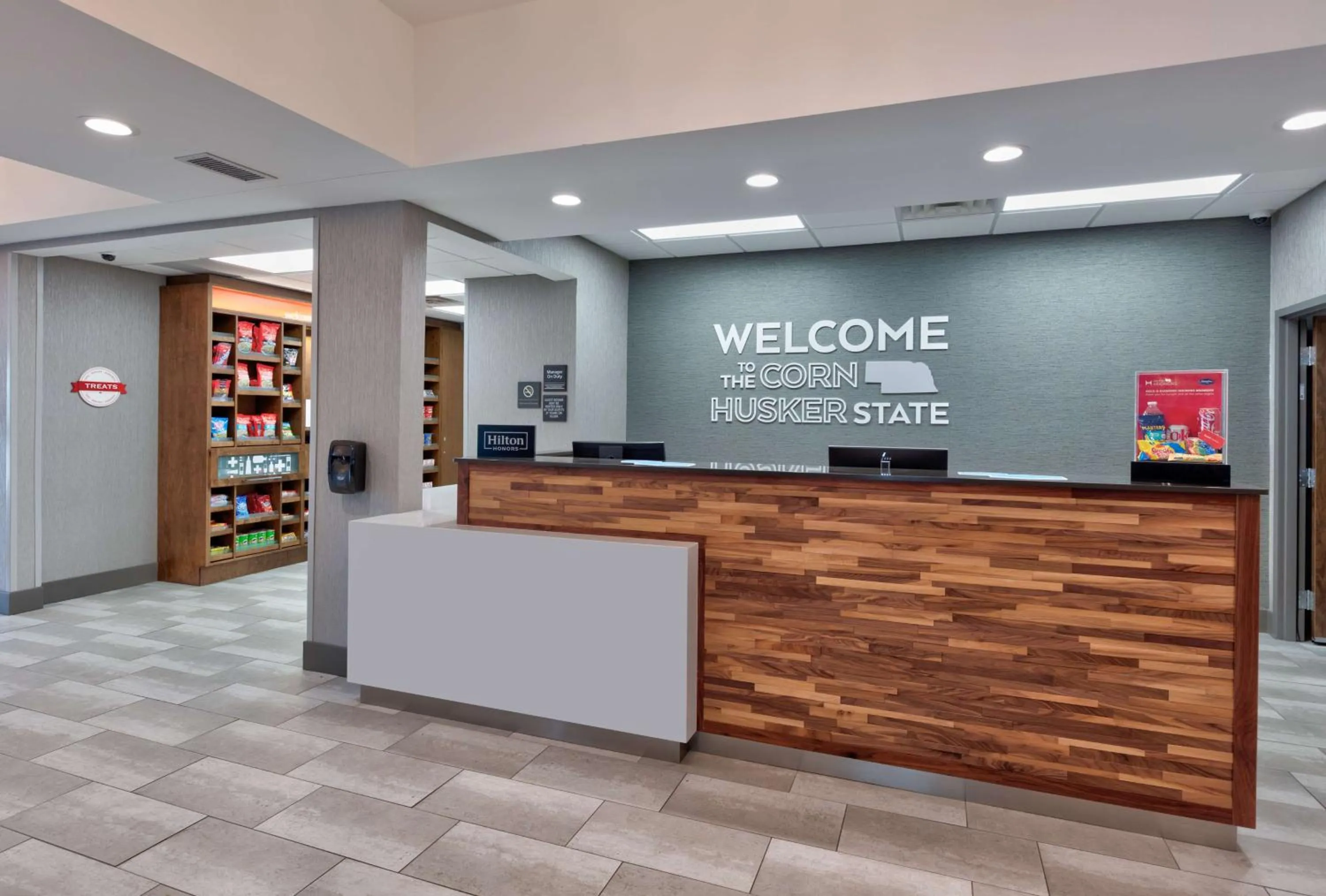 Lobby or reception in Hampton Inn Norfolk