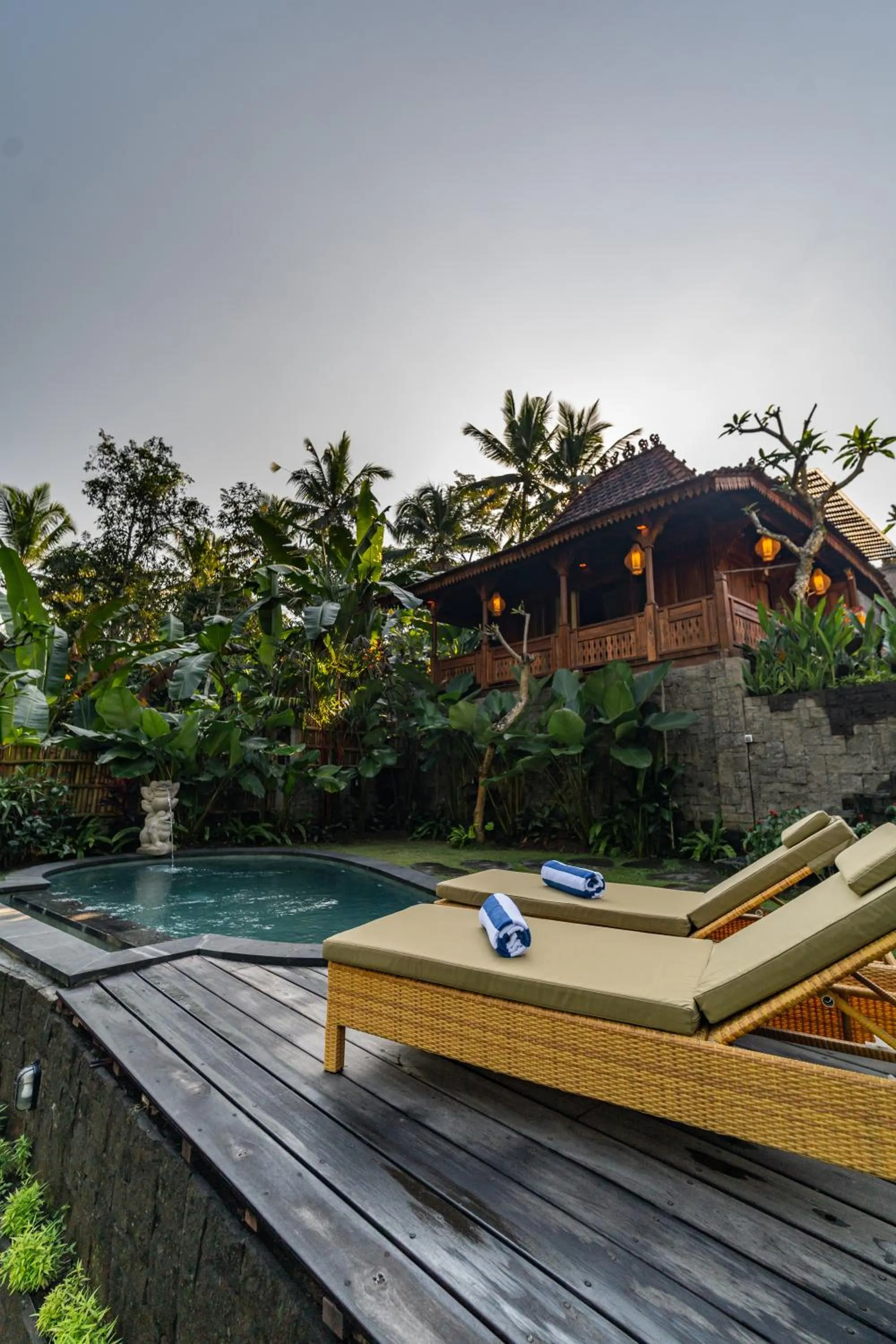Pool view in Madani Antique Villas