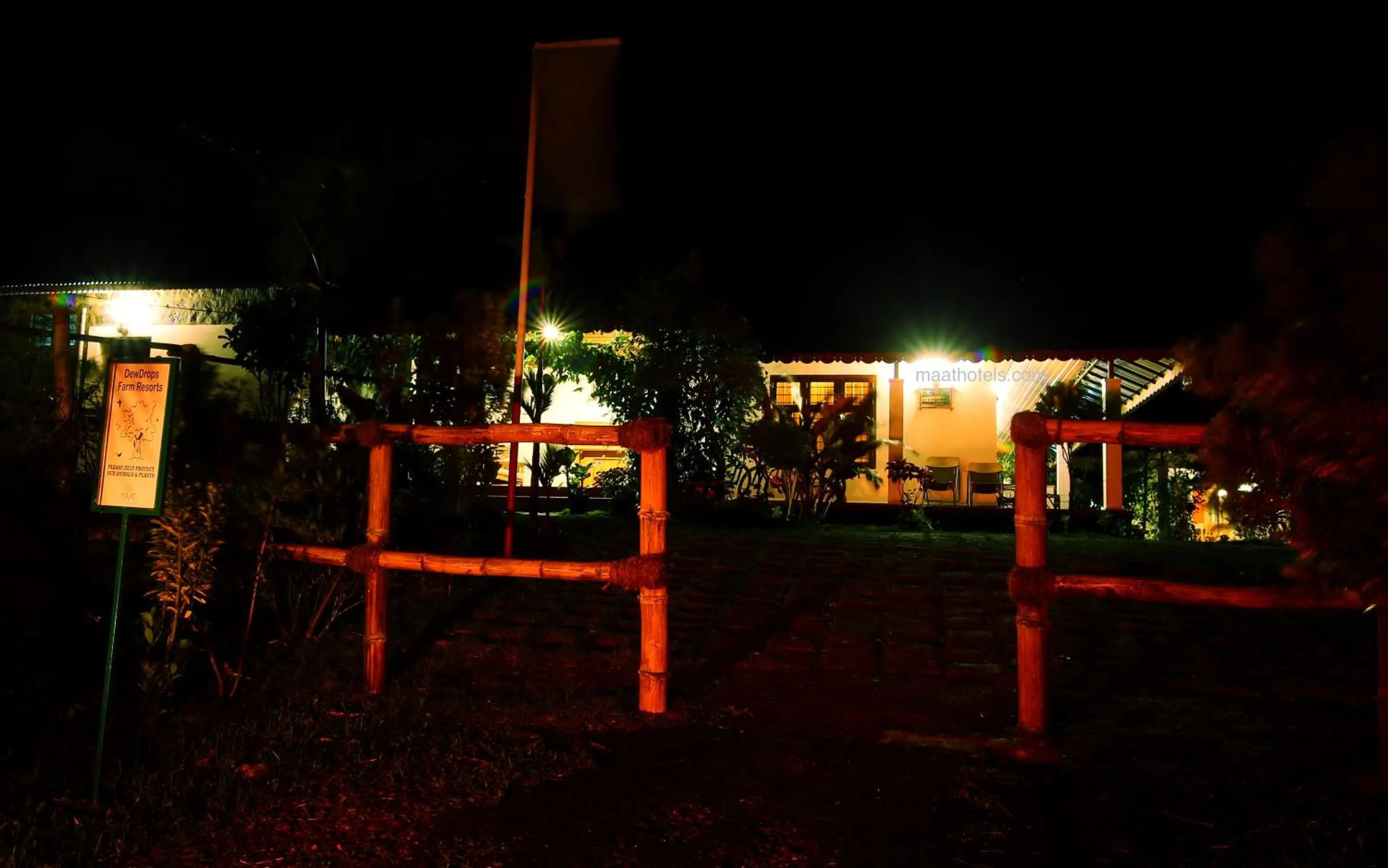 Facade/entrance in Dew Drops Farm Resorts