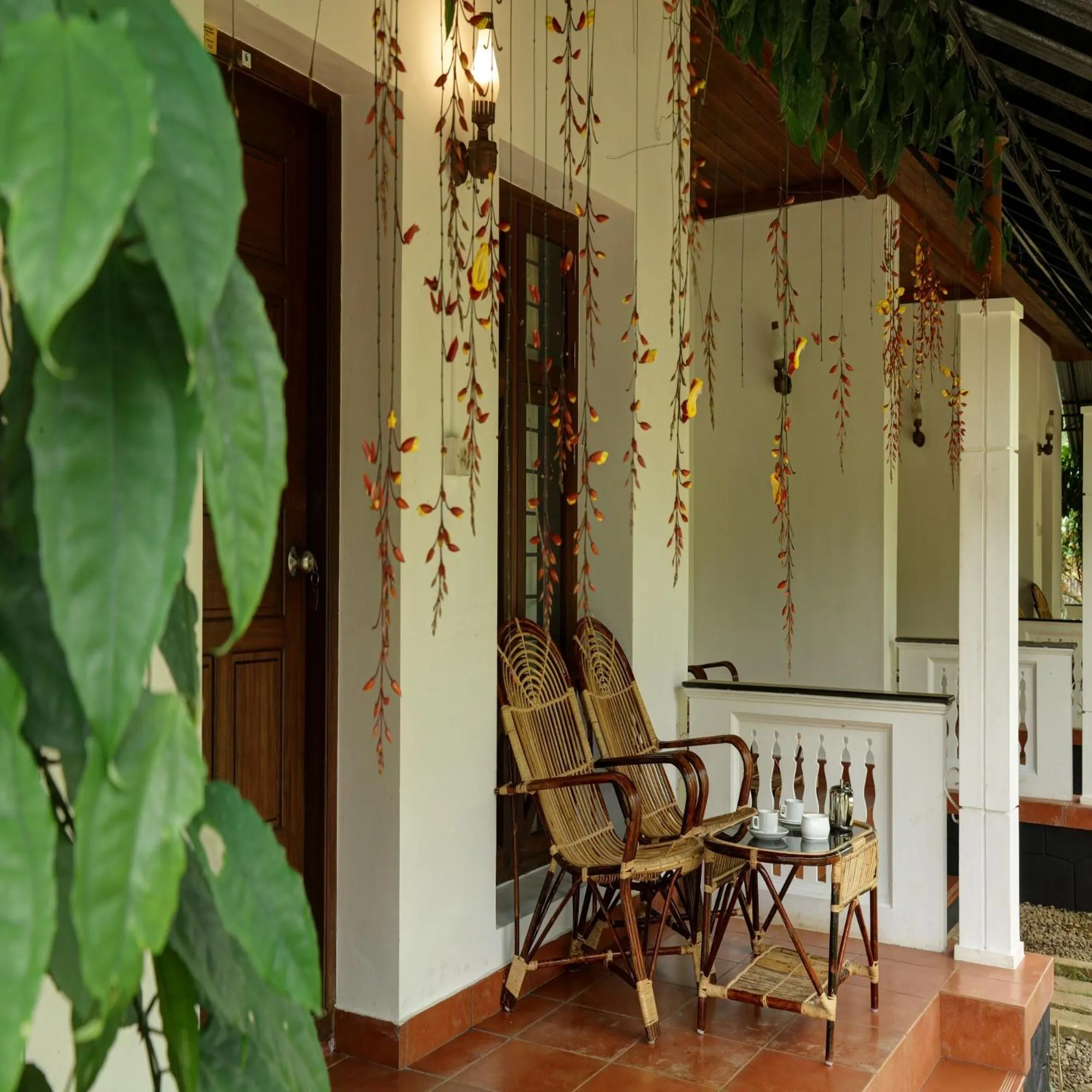 Balcony/Terrace in Dew Drops Farm Resorts