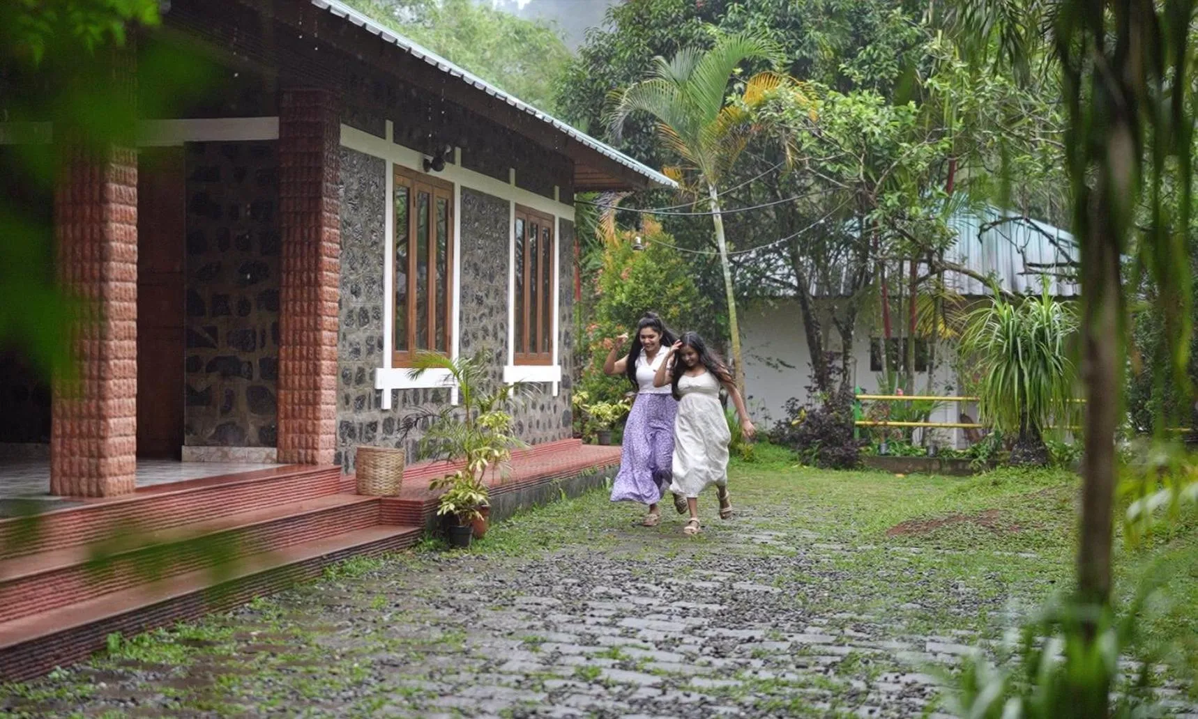 Guests in Dew Drops Farm Resorts