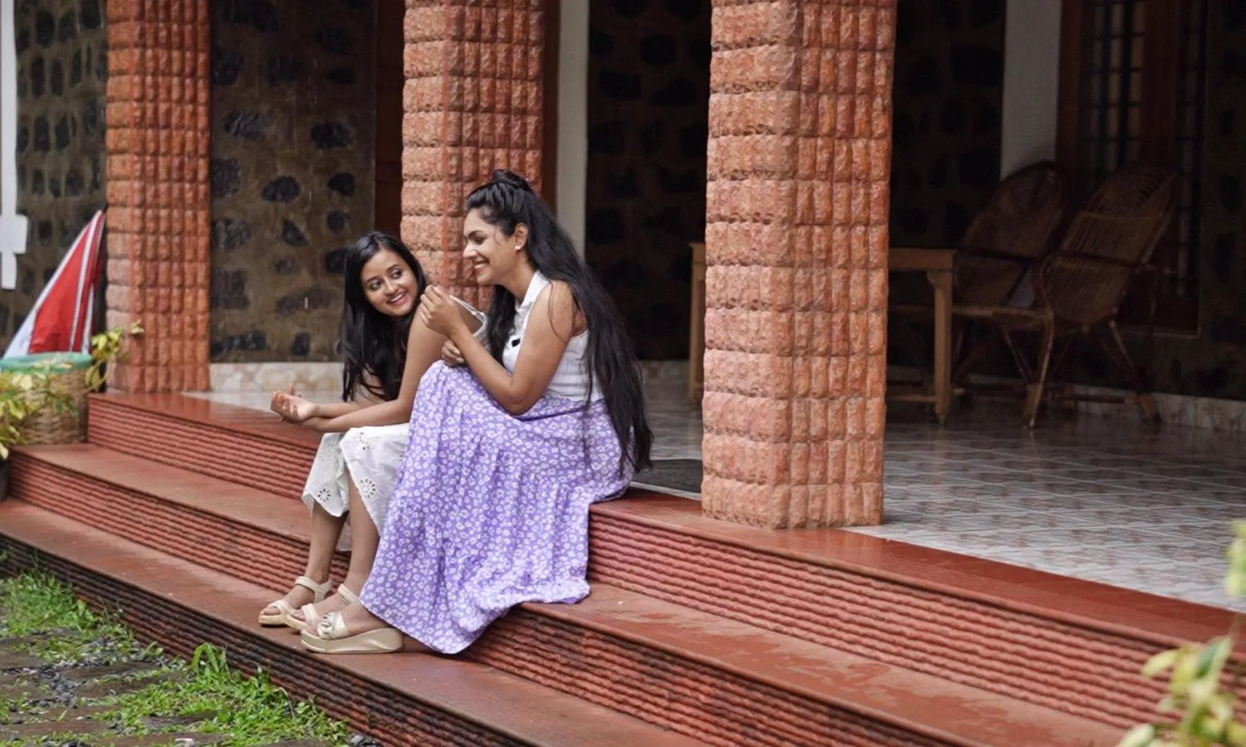 Guests in Dew Drops Farm Resorts