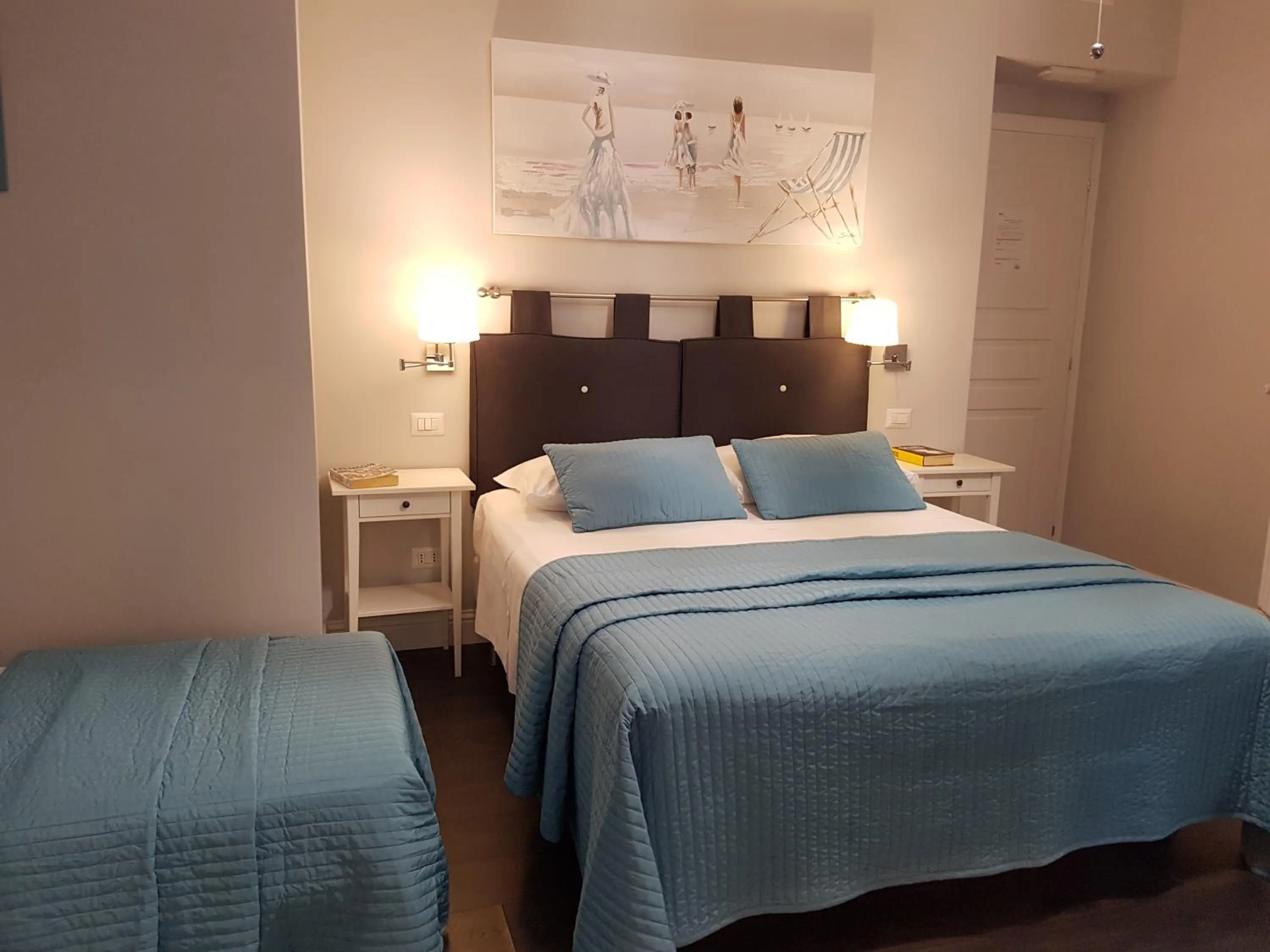 Bed in Residenza Vatican Suite