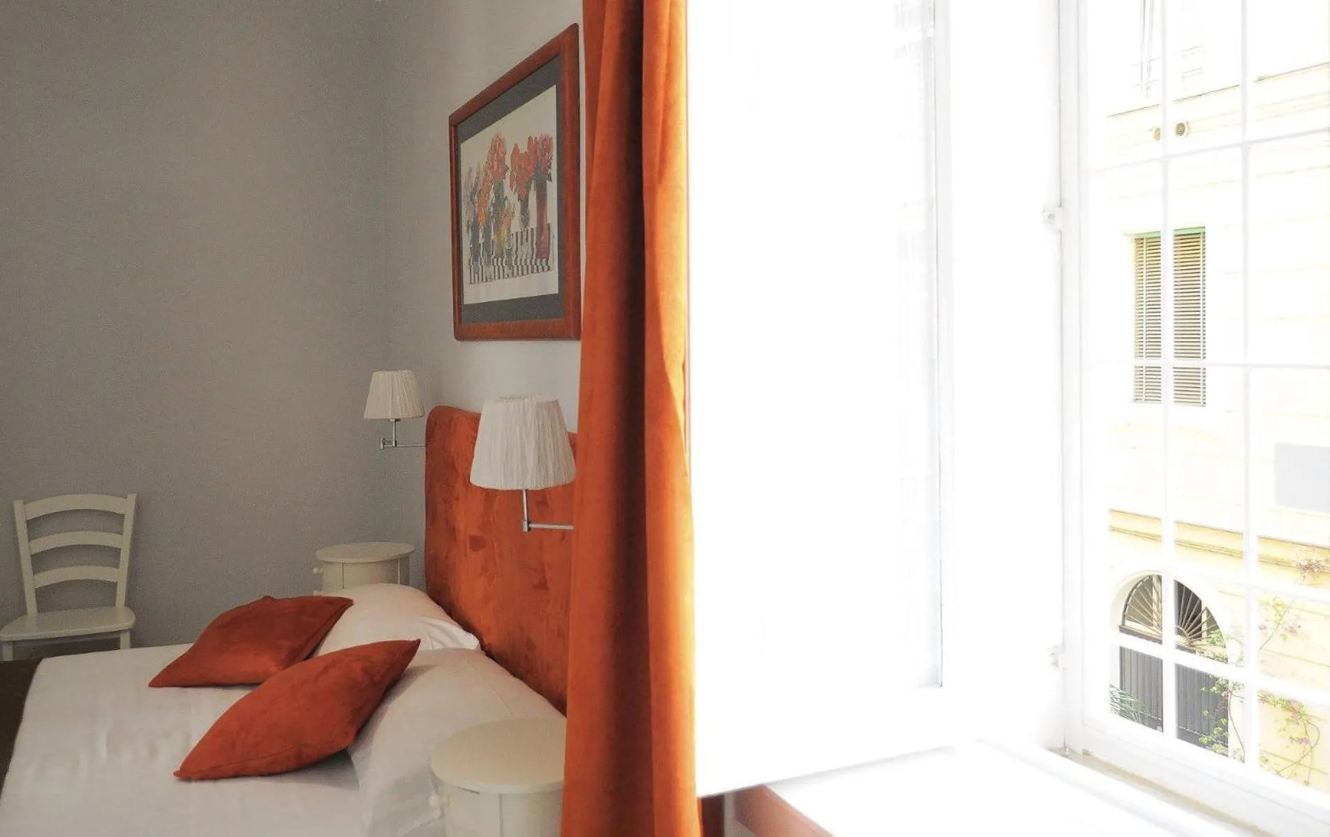 Bed in Residenza Vatican Suite