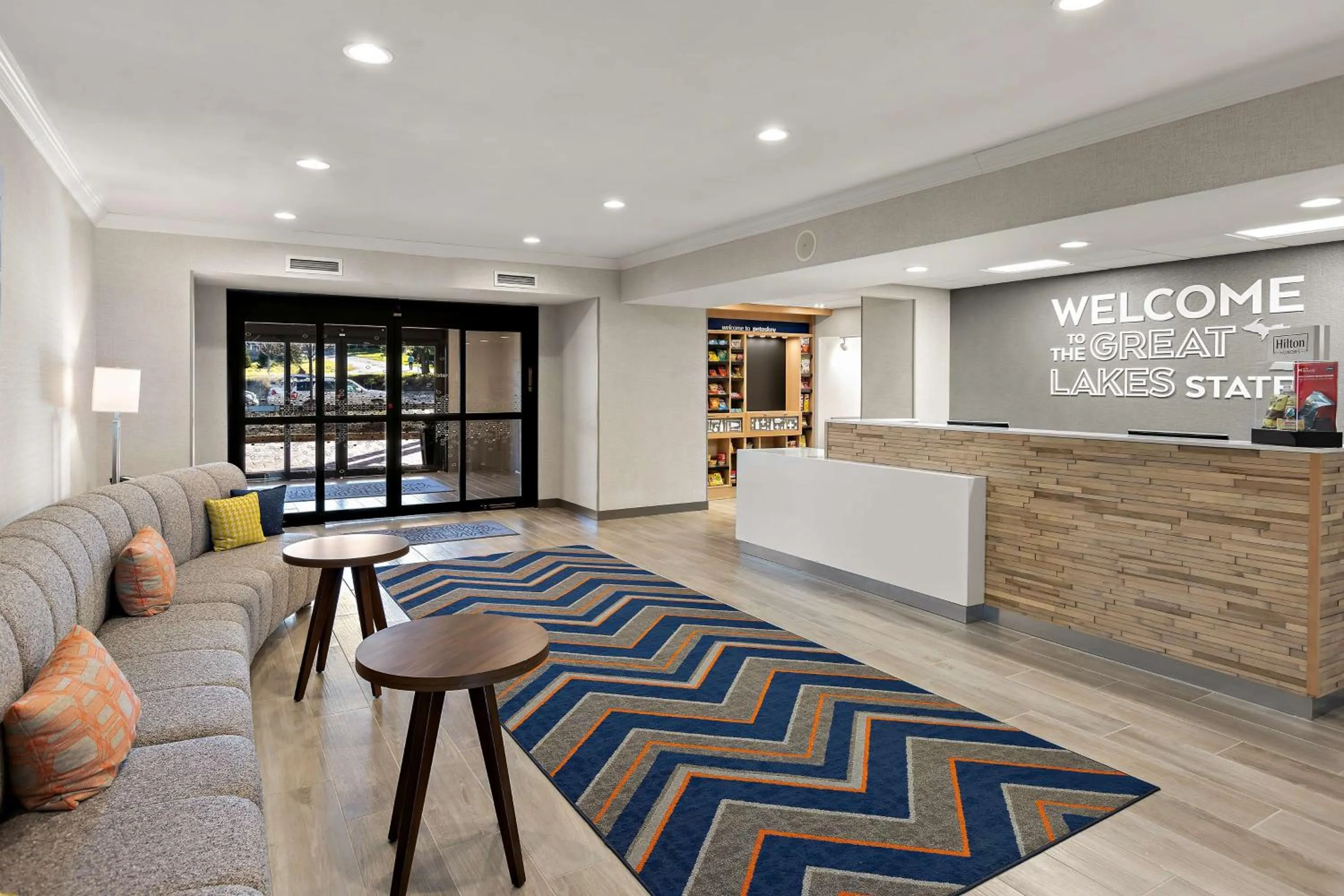 Lobby or reception in Hampton Inn & Suites Petoskey
