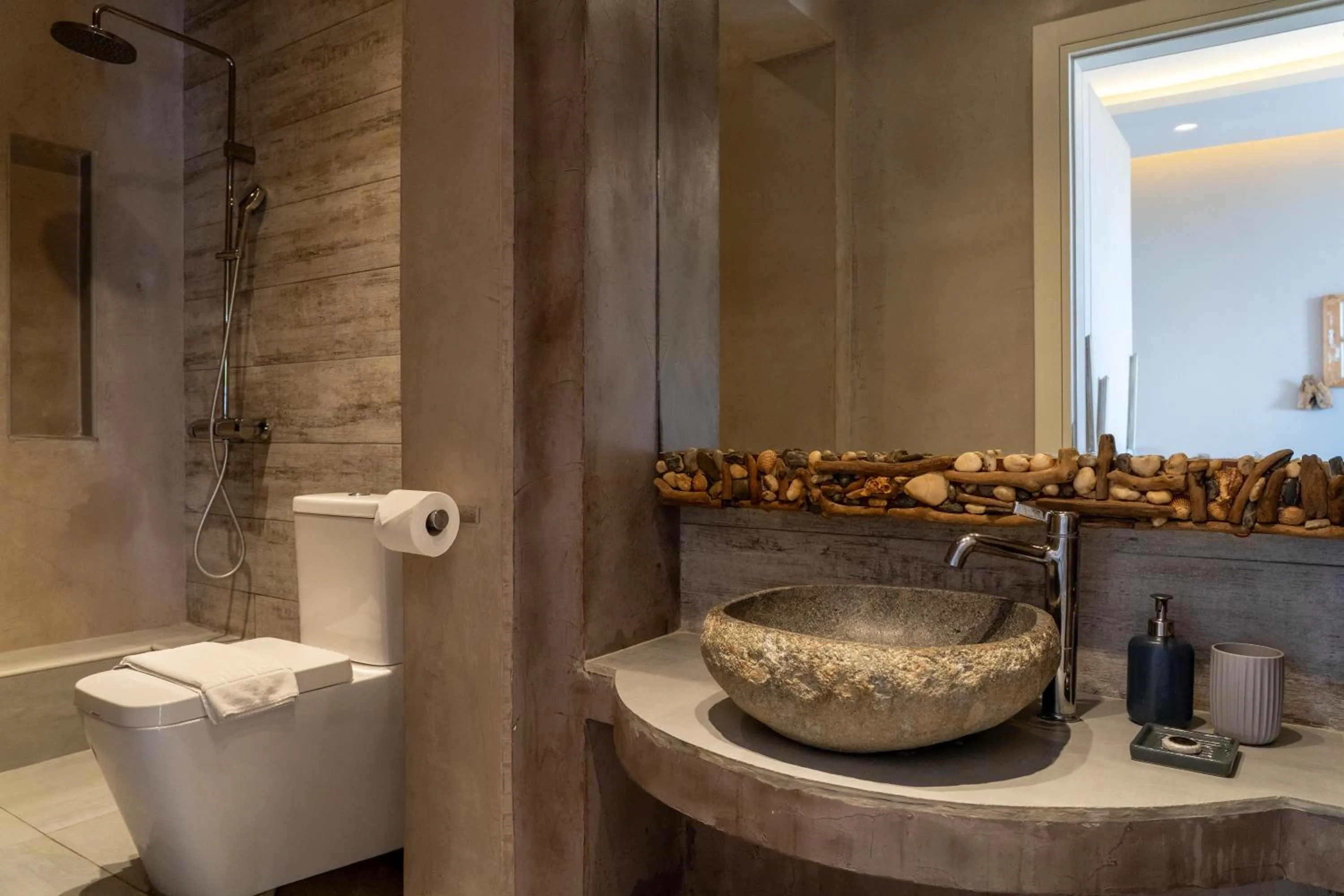 Shower in Core Luxury Suites