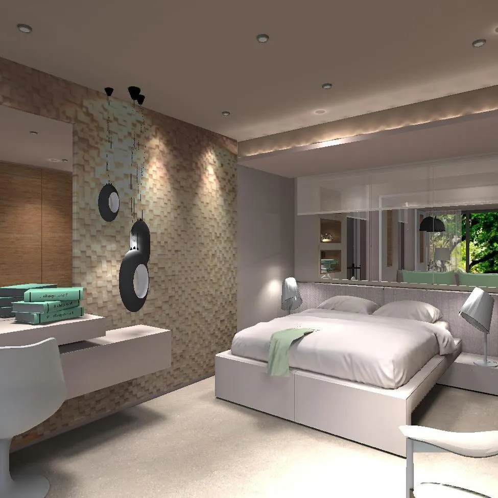 Bed in Core Luxury Suites