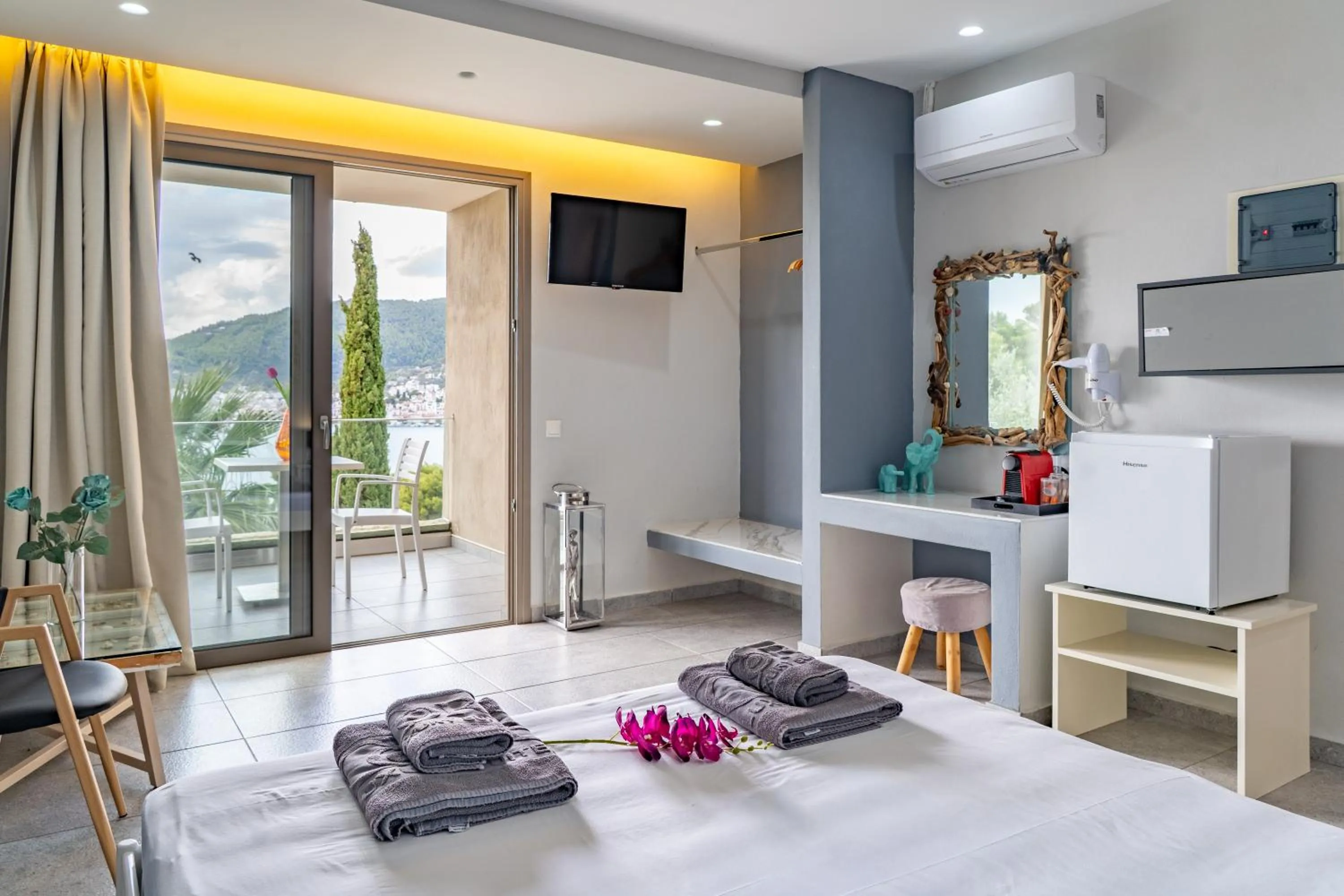 Bed in Core Luxury Suites