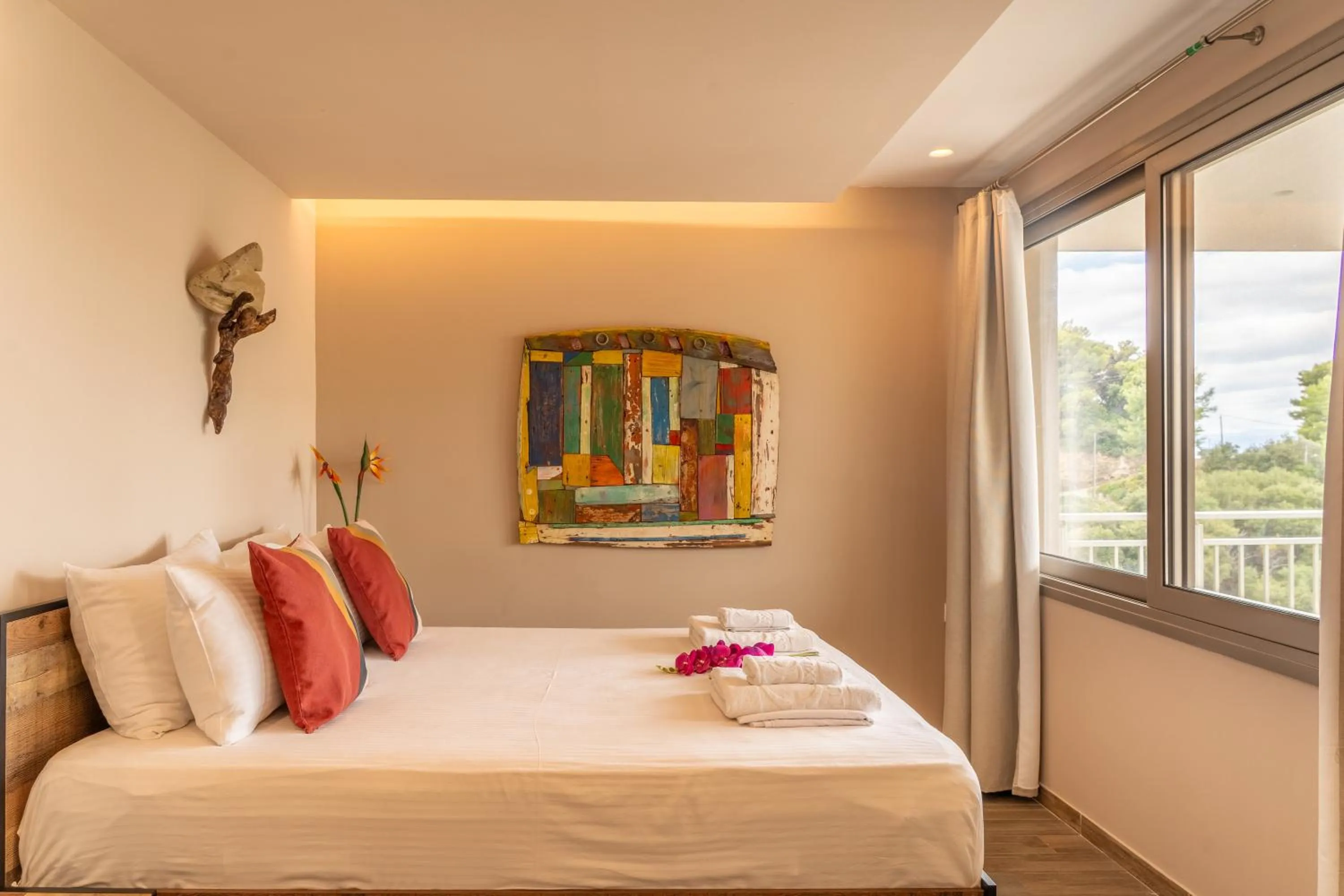 Bed in Core Luxury Suites