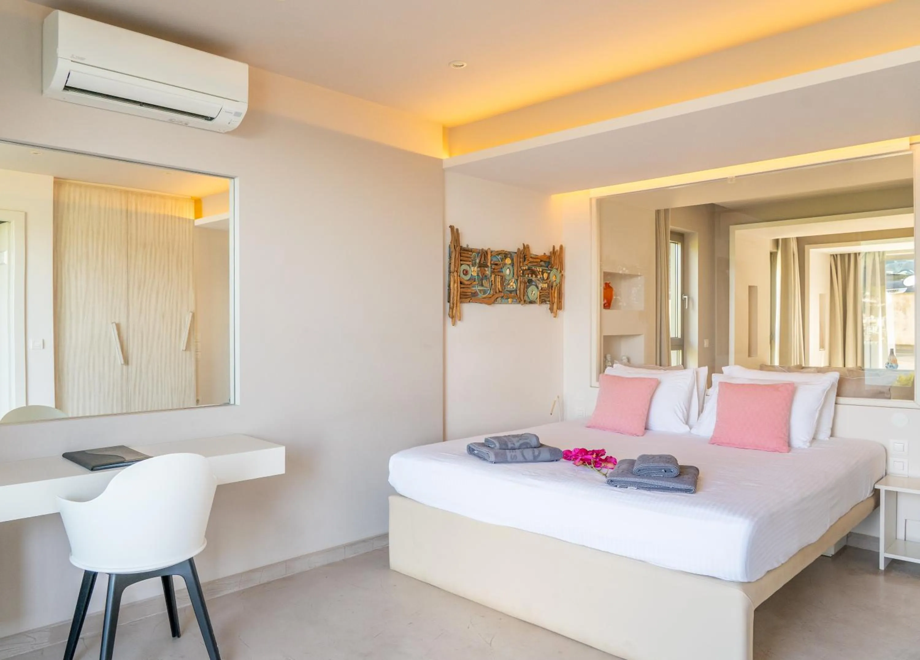 Bed in Core Luxury Suites