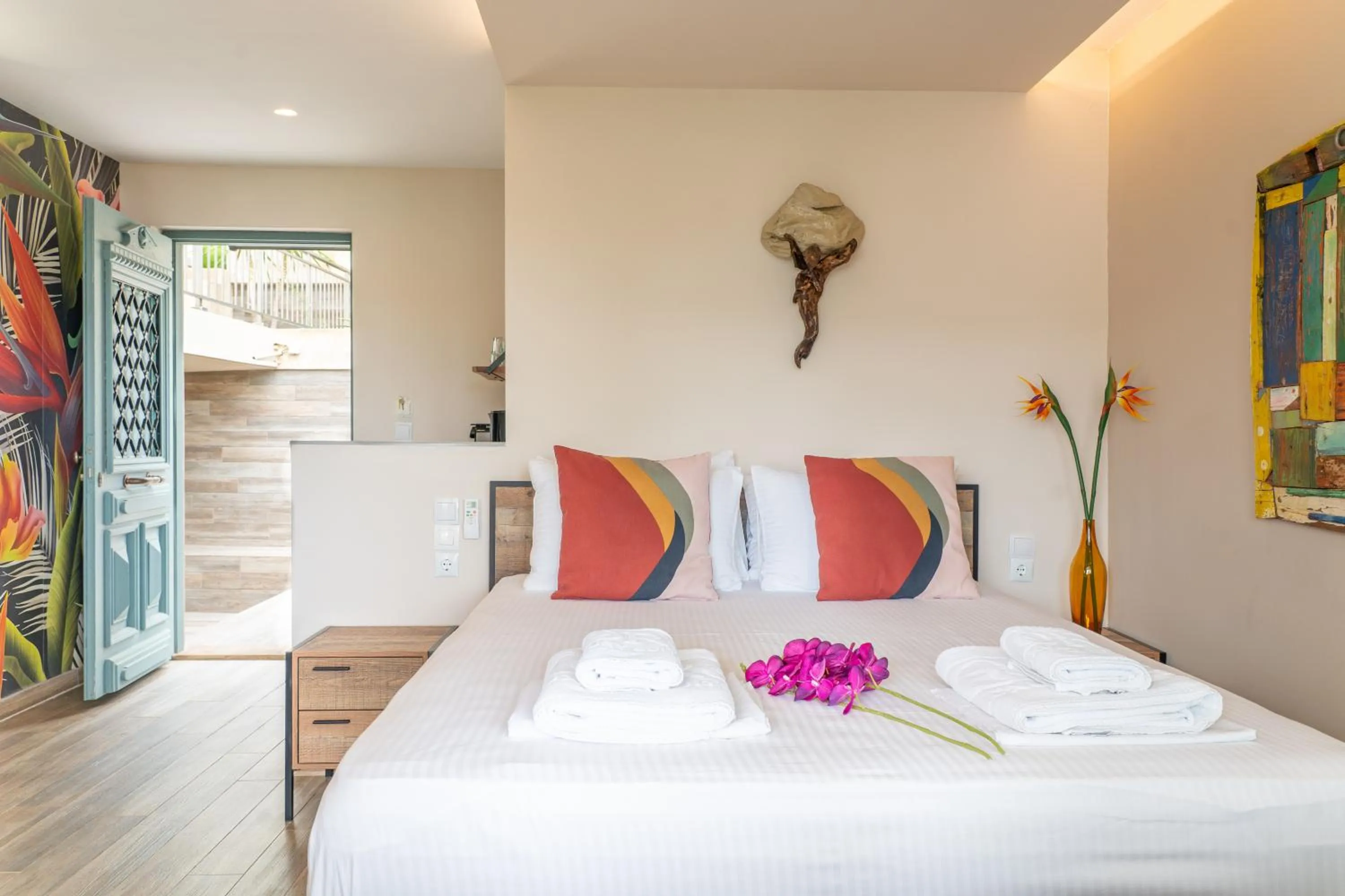 Bed in Core Luxury Suites