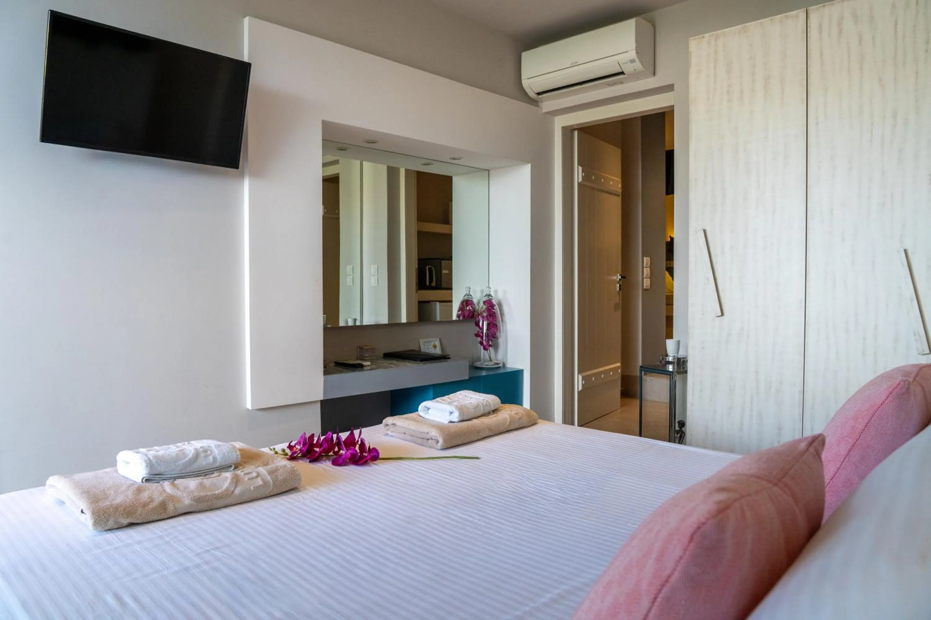 Bed in Core Luxury Suites