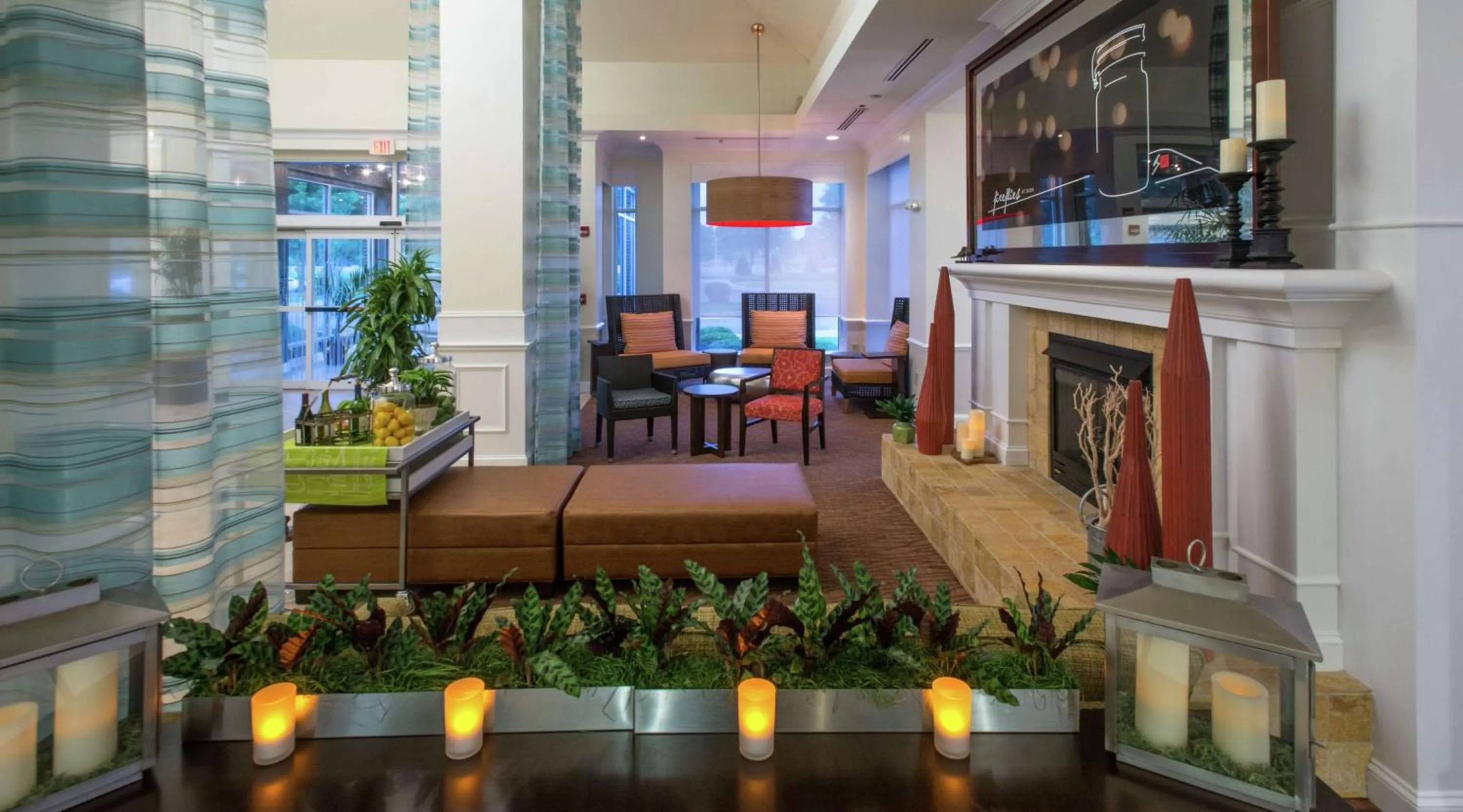 Lobby or reception in Hilton Garden Inn Macon/Mercer University