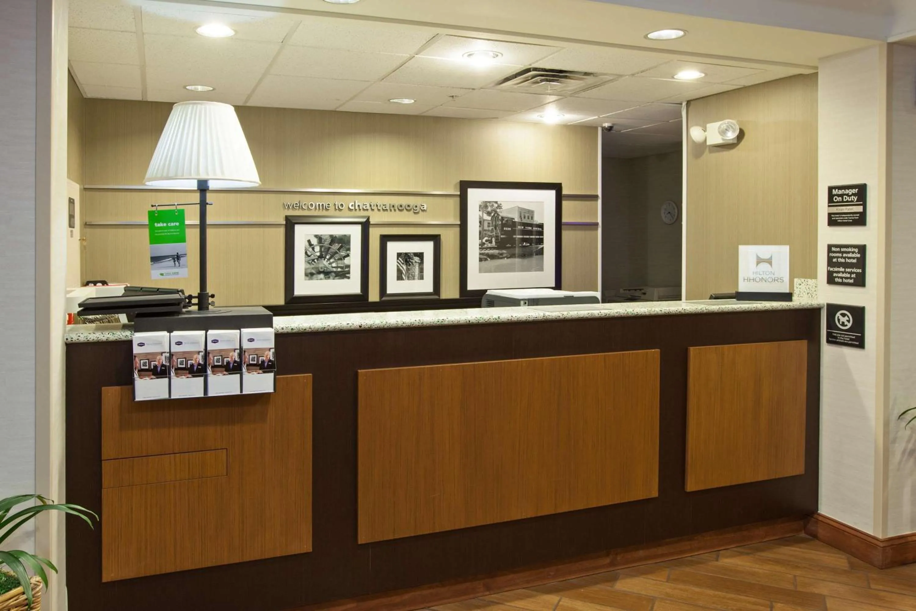 Lobby or reception in Hampton Inn Chattanooga/Hixson