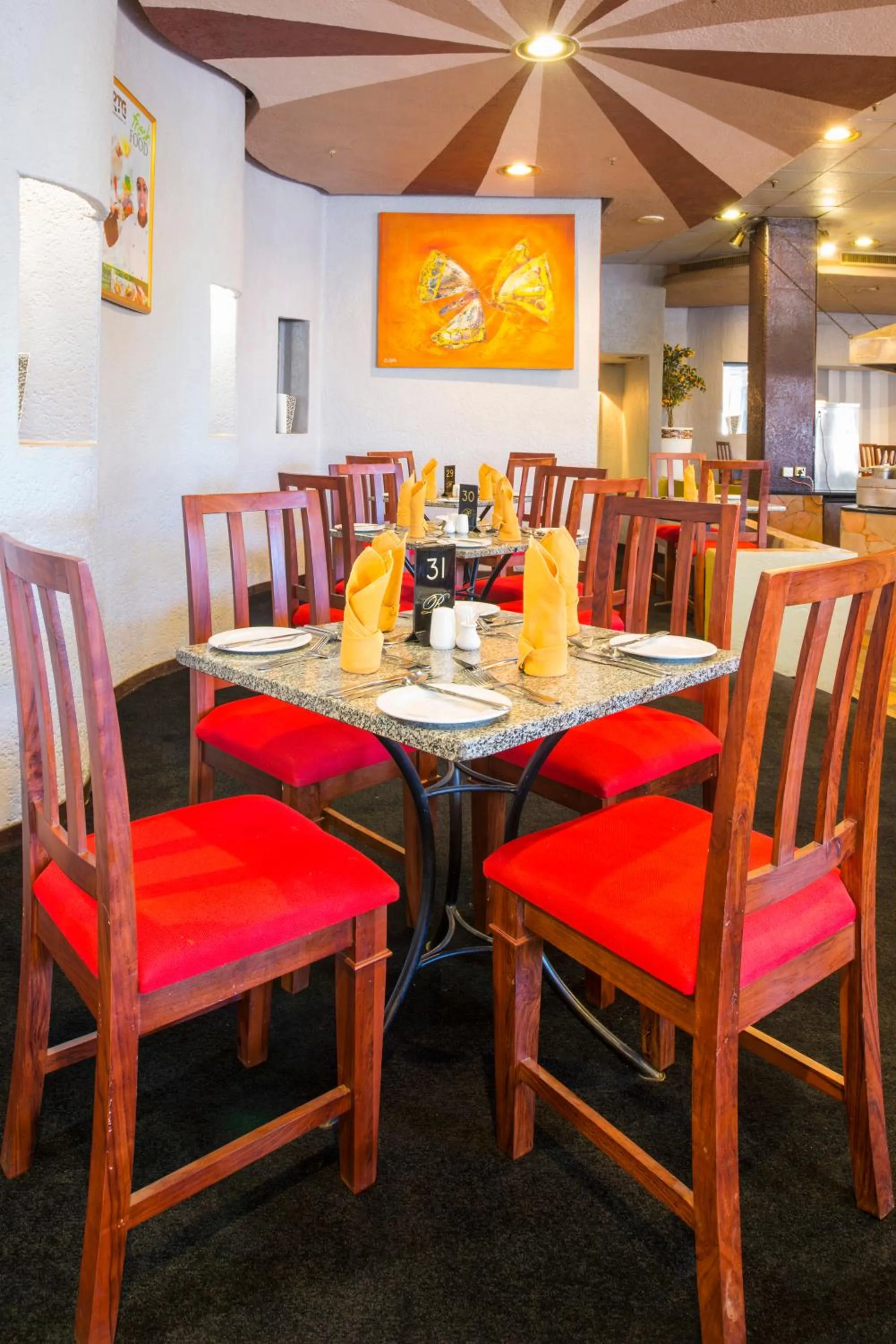 Restaurant/places to eat in Rainbow Towers Hotel & Conference Centre