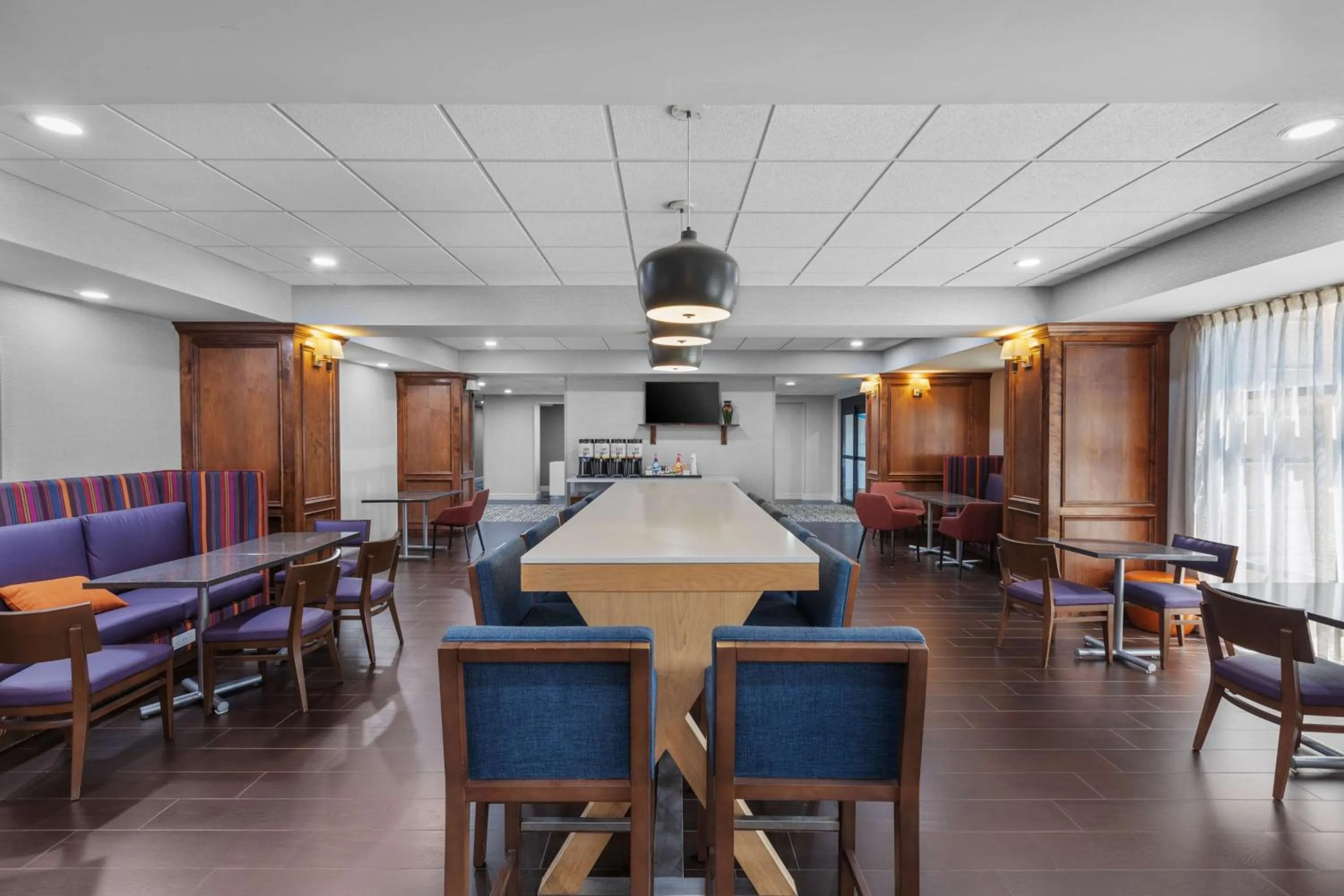 Breakfast in Hampton Inn Pendleton