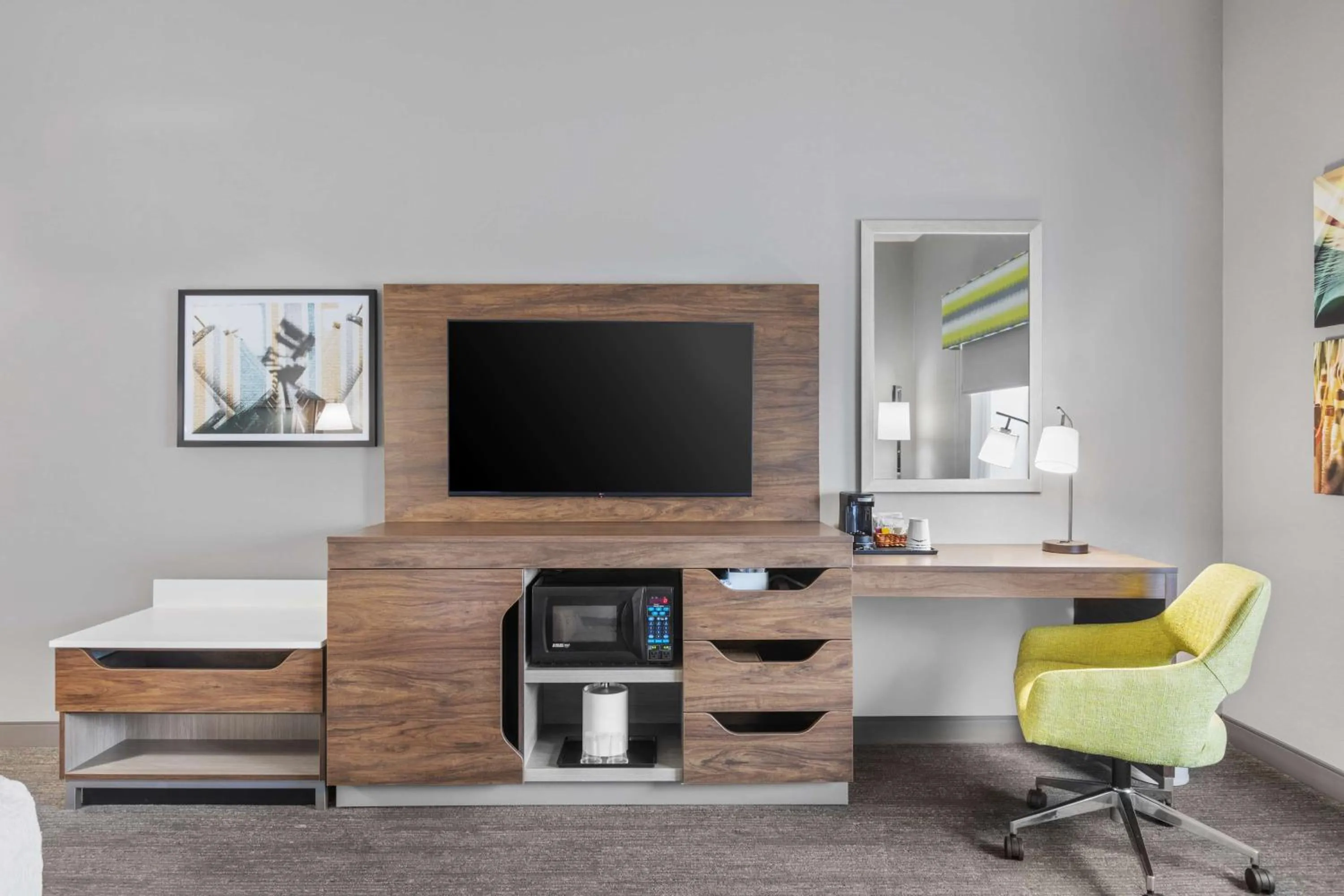 Bedroom in Hampton Inn Pendleton