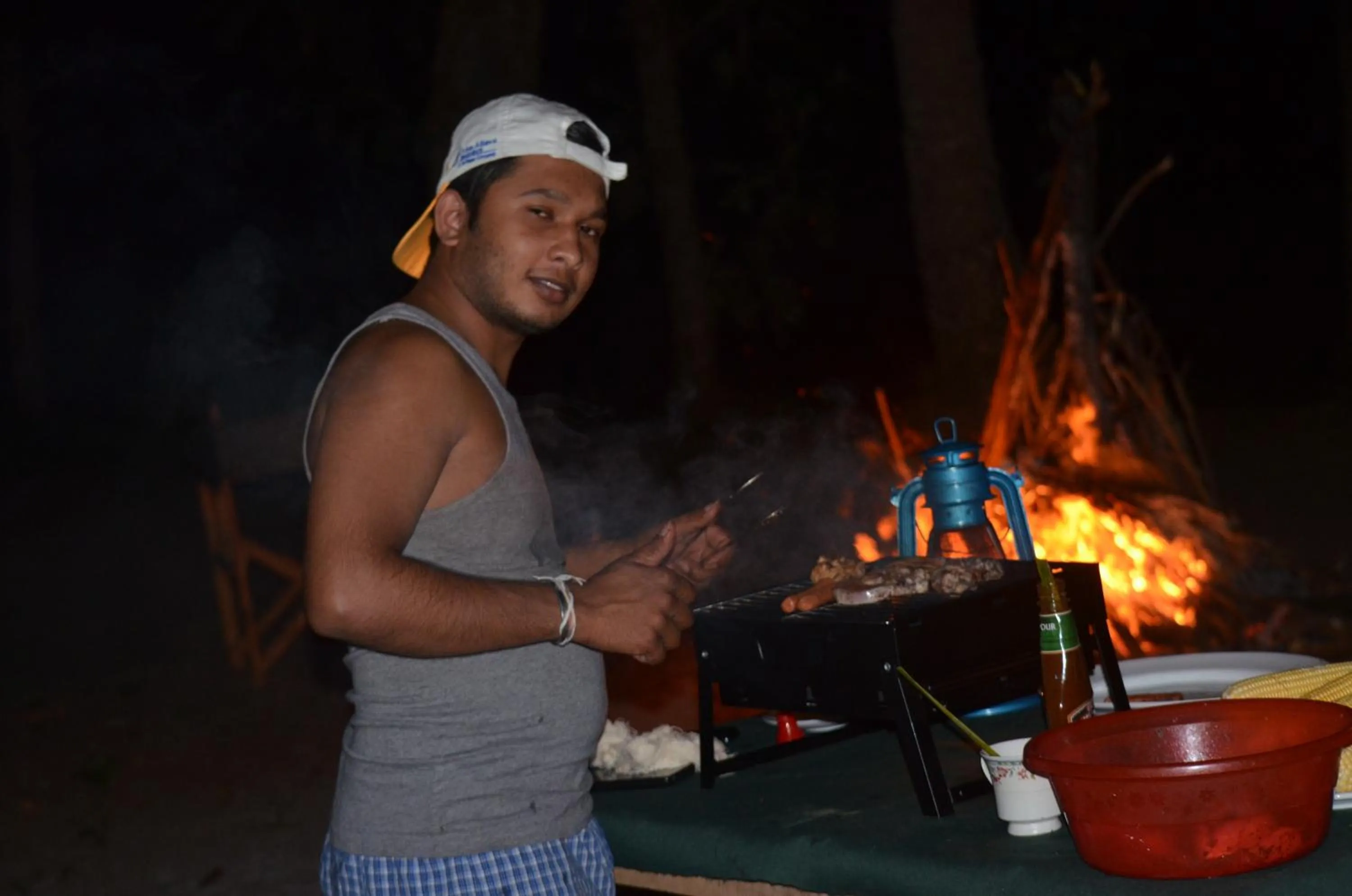 BBQ facilities in Makulu Safari Camping
