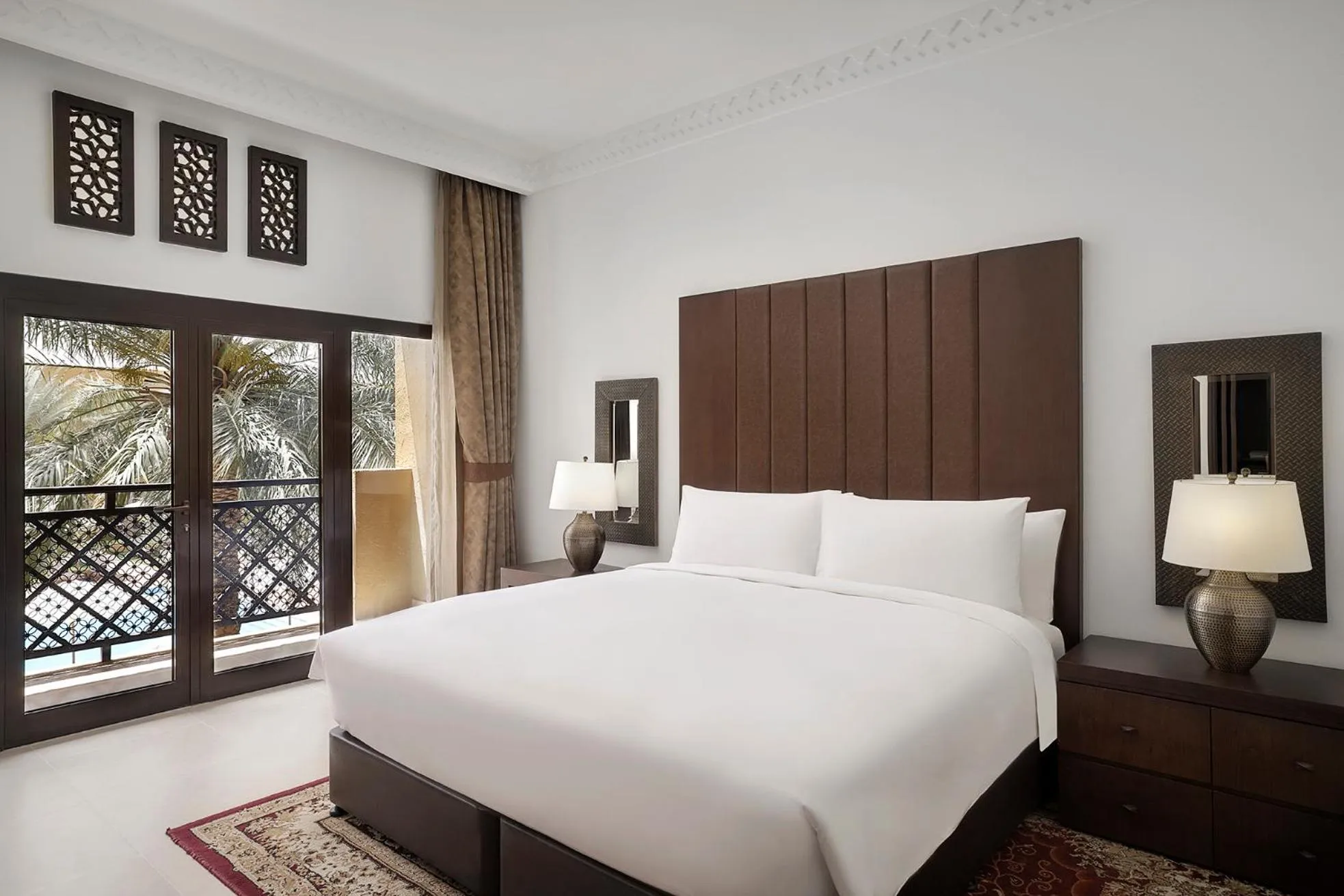 Bed in Aldhafra Desert Resort, Vignette Collection by IHG