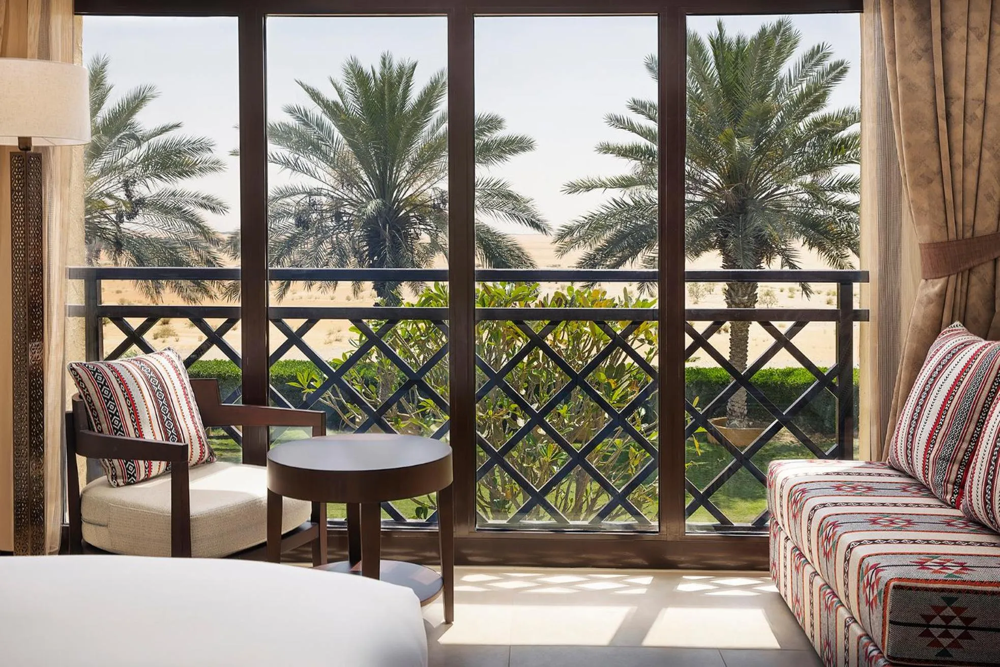 View (from property/room), Bed in Aldhafra Desert Resort, Vignette Collection by IHG