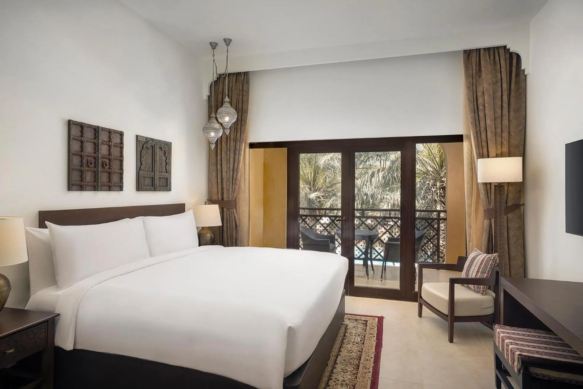 Bedroom, Bed in Aldhafra Desert Resort, Vignette Collection by IHG