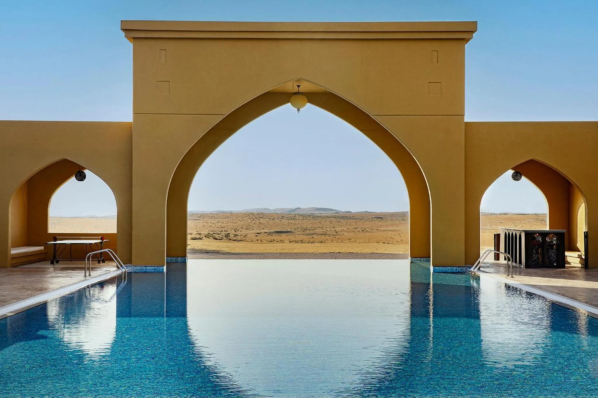 Swimming pool in Aldhafra Desert Resort, Vignette Collection by IHG