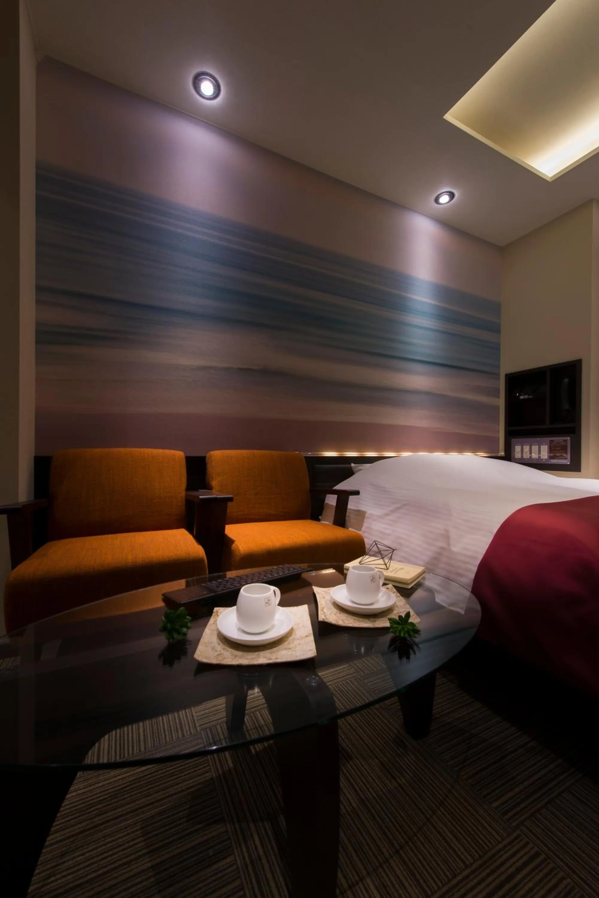 Decorative detail in The CALM Hotel Tokyo