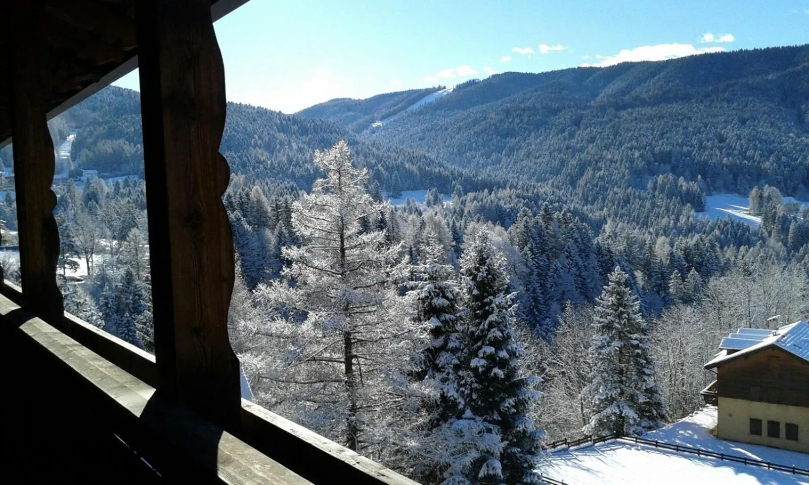 Mountain view in Park Hotel Miramonti