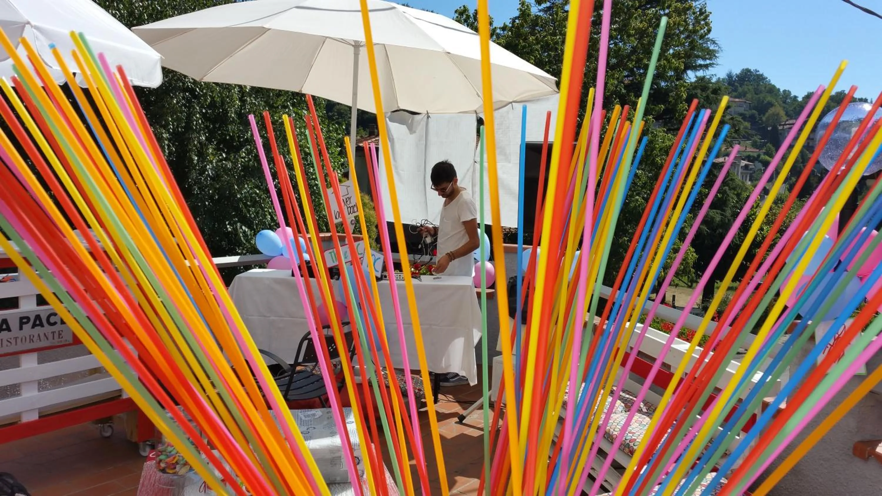 Balcony/Terrace in Hotel La Pace