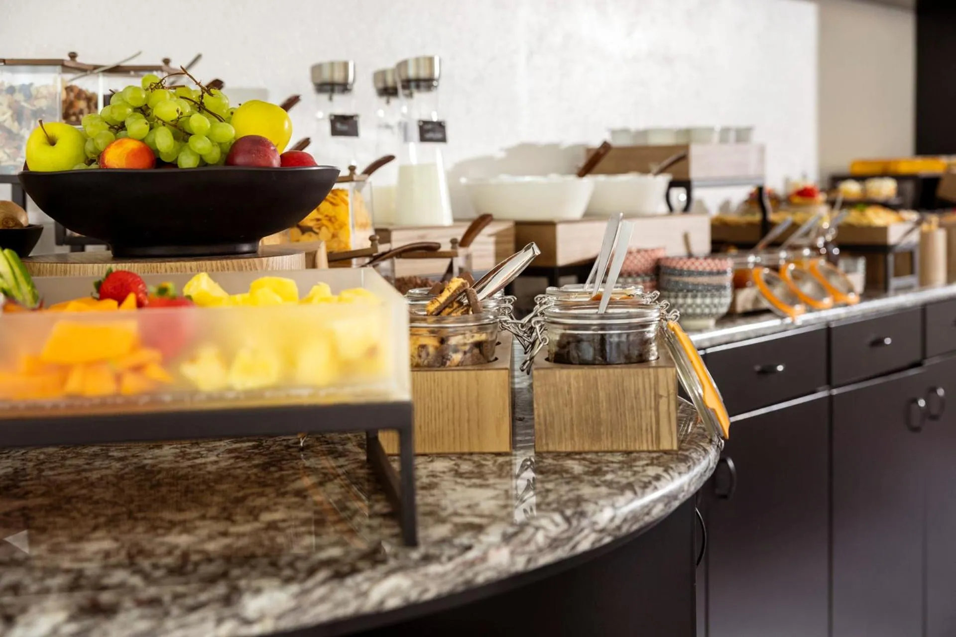 Buffet breakfast in Hi Hotels Riva del Garda