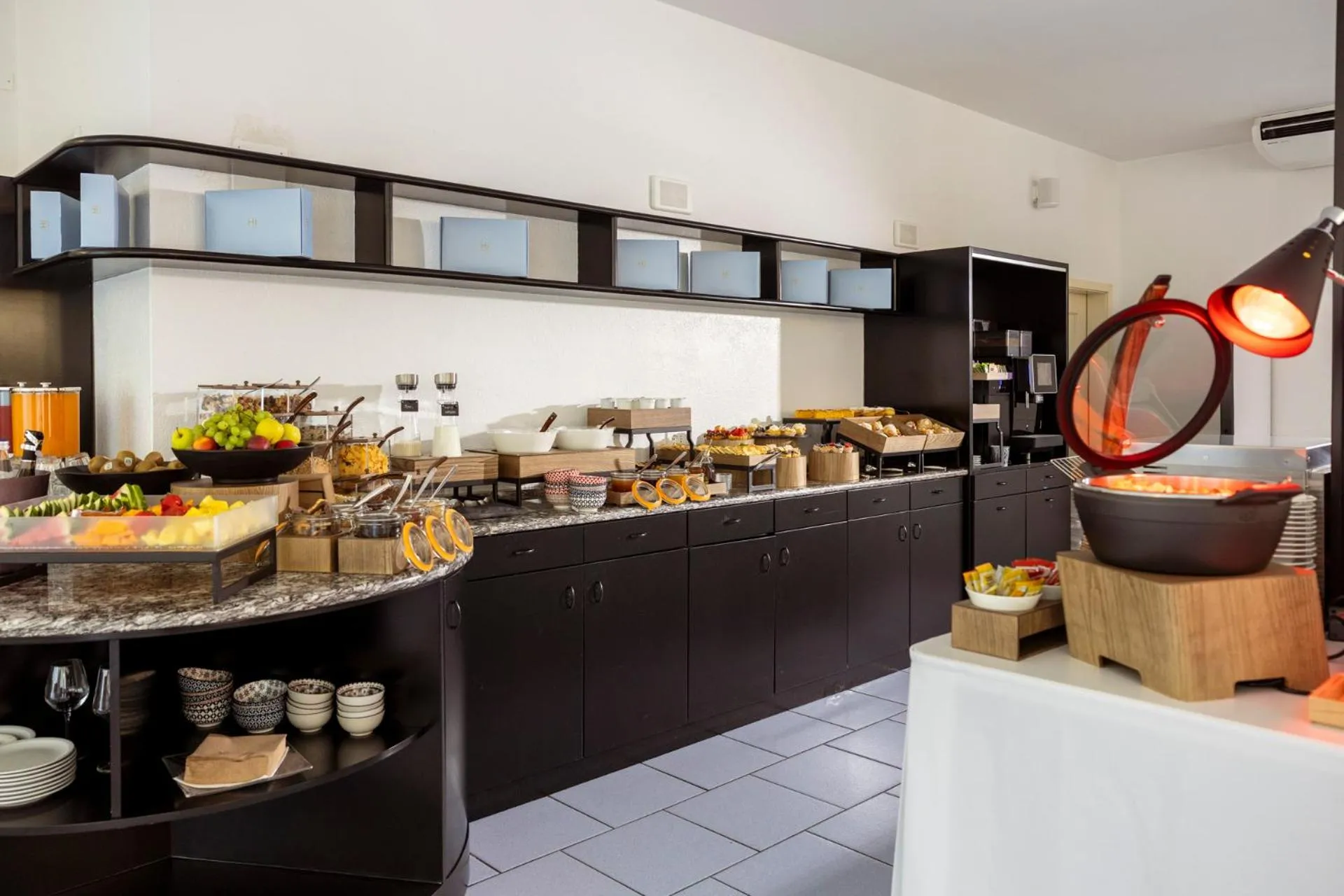 Continental breakfast in Hi Hotels Riva del Garda