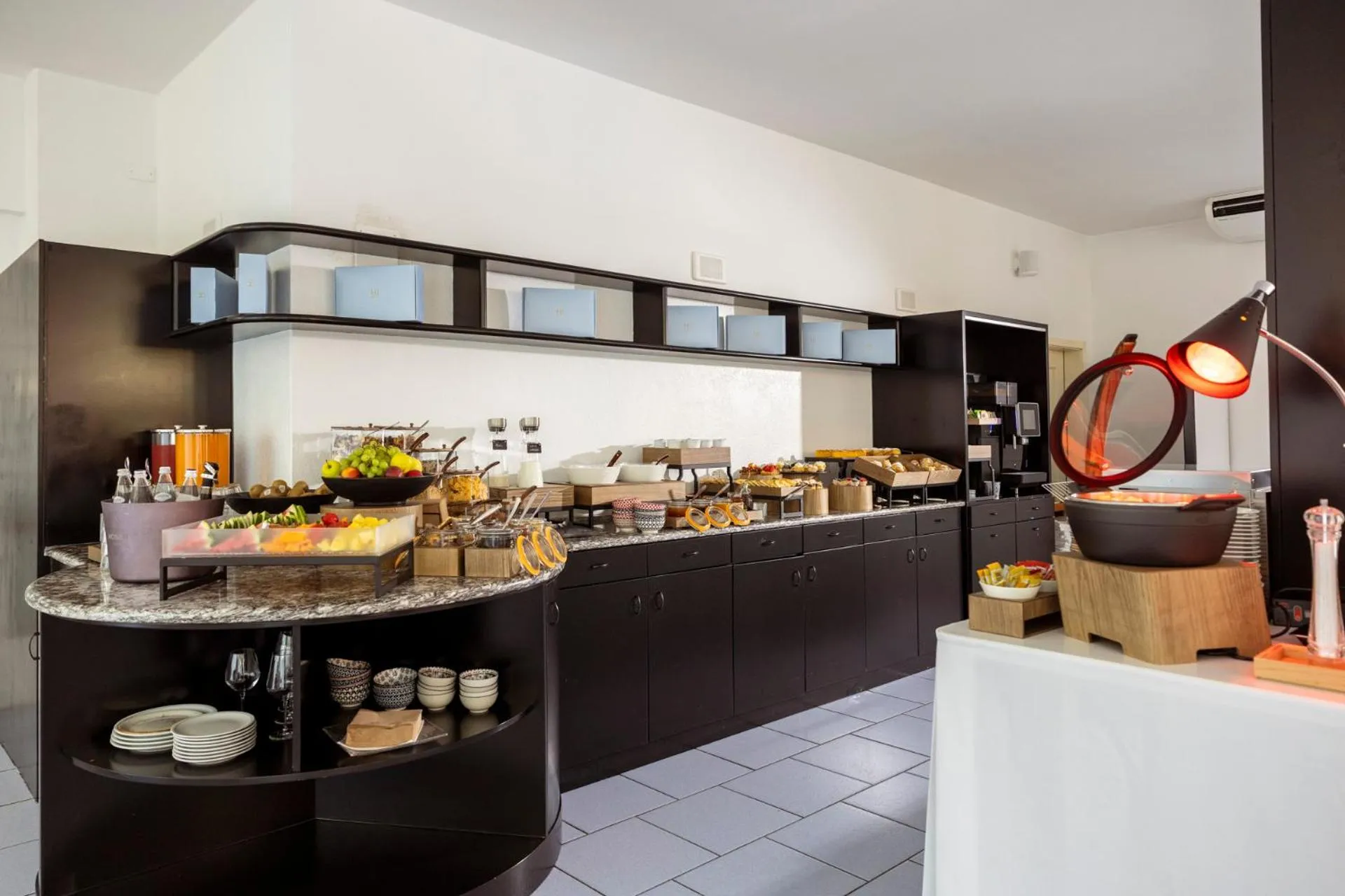 Continental breakfast in Hi Hotels Riva del Garda