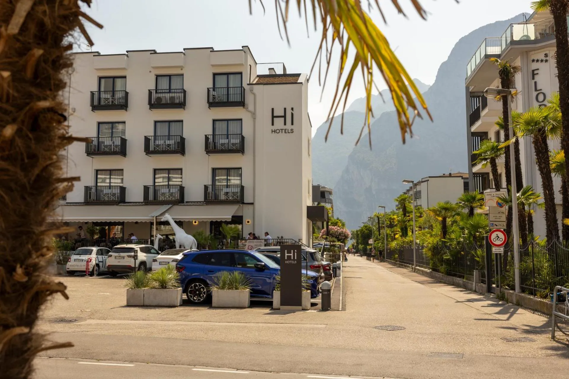 Parking in Hi Hotels Riva del Garda