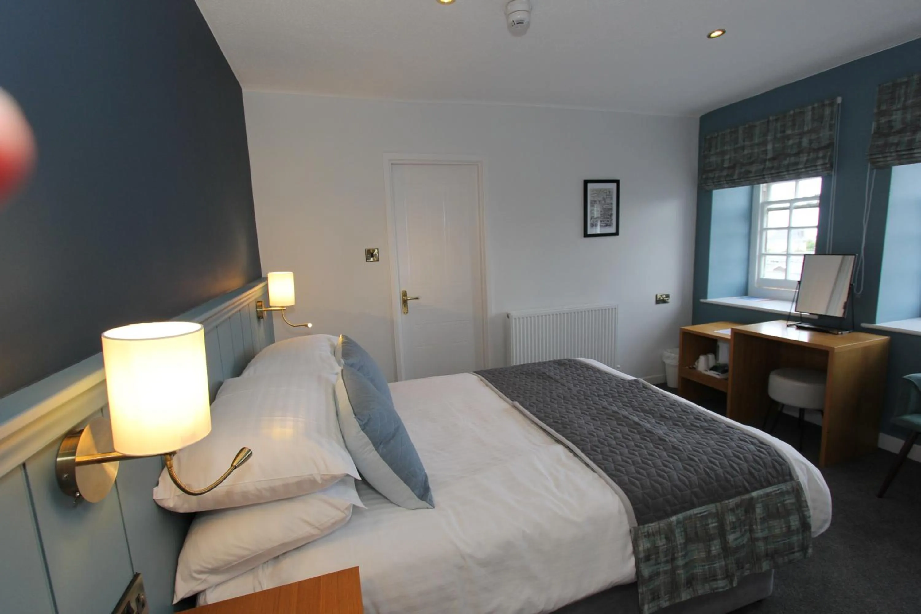 Bed in Gwesty Nanhoron Arms Hotel