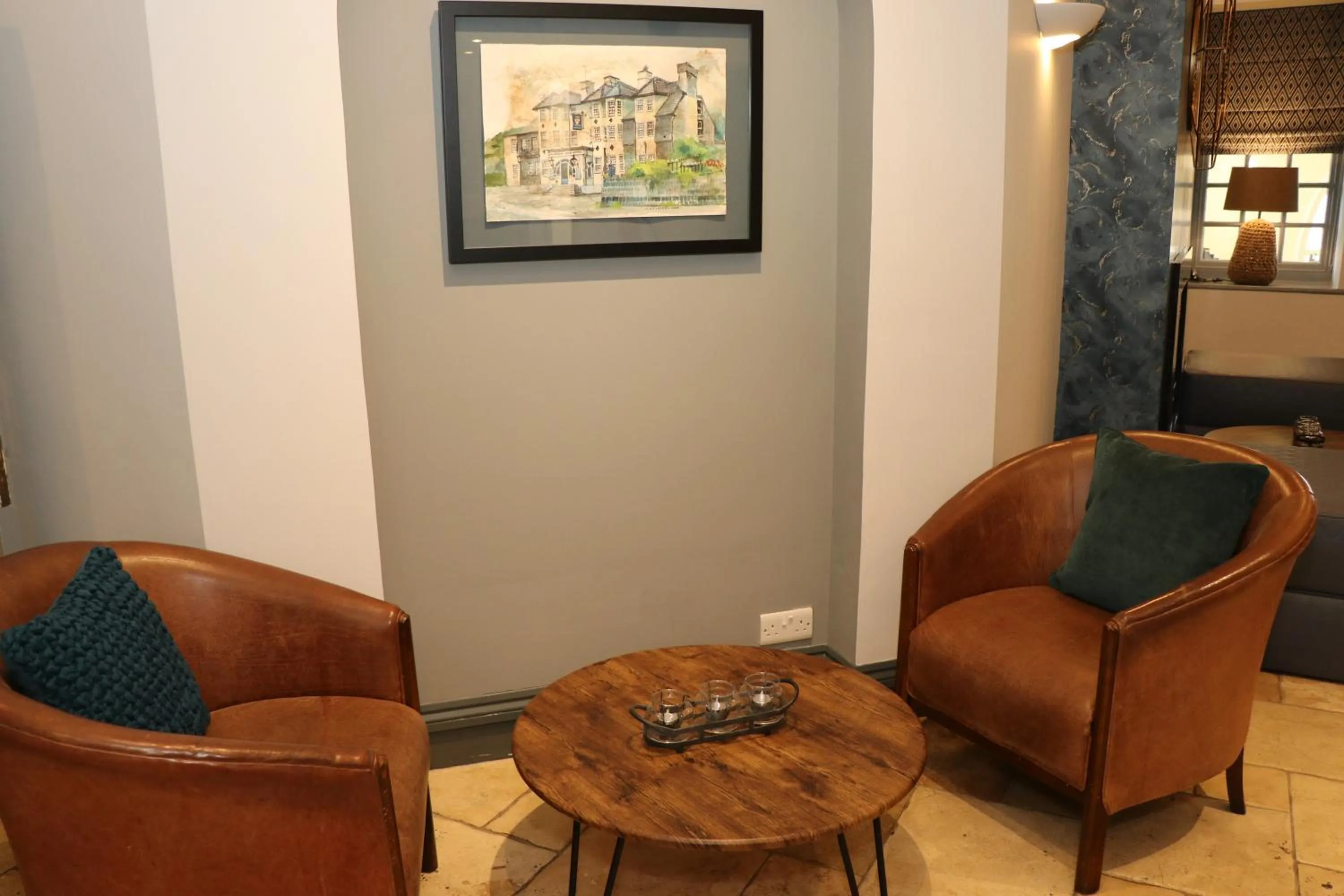 Seating area in Gwesty Nanhoron Arms Hotel