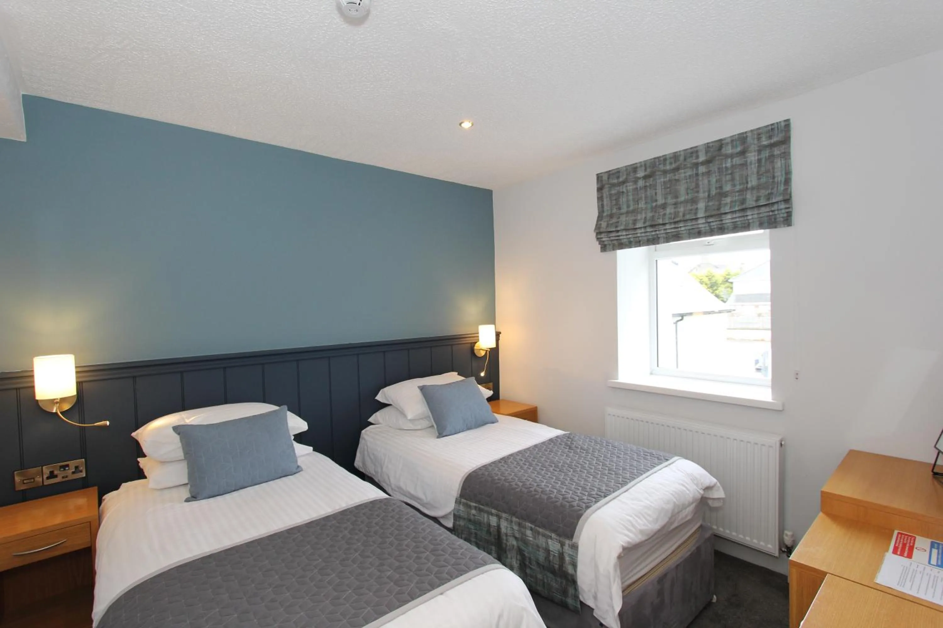 Bed in Gwesty Nanhoron Arms Hotel