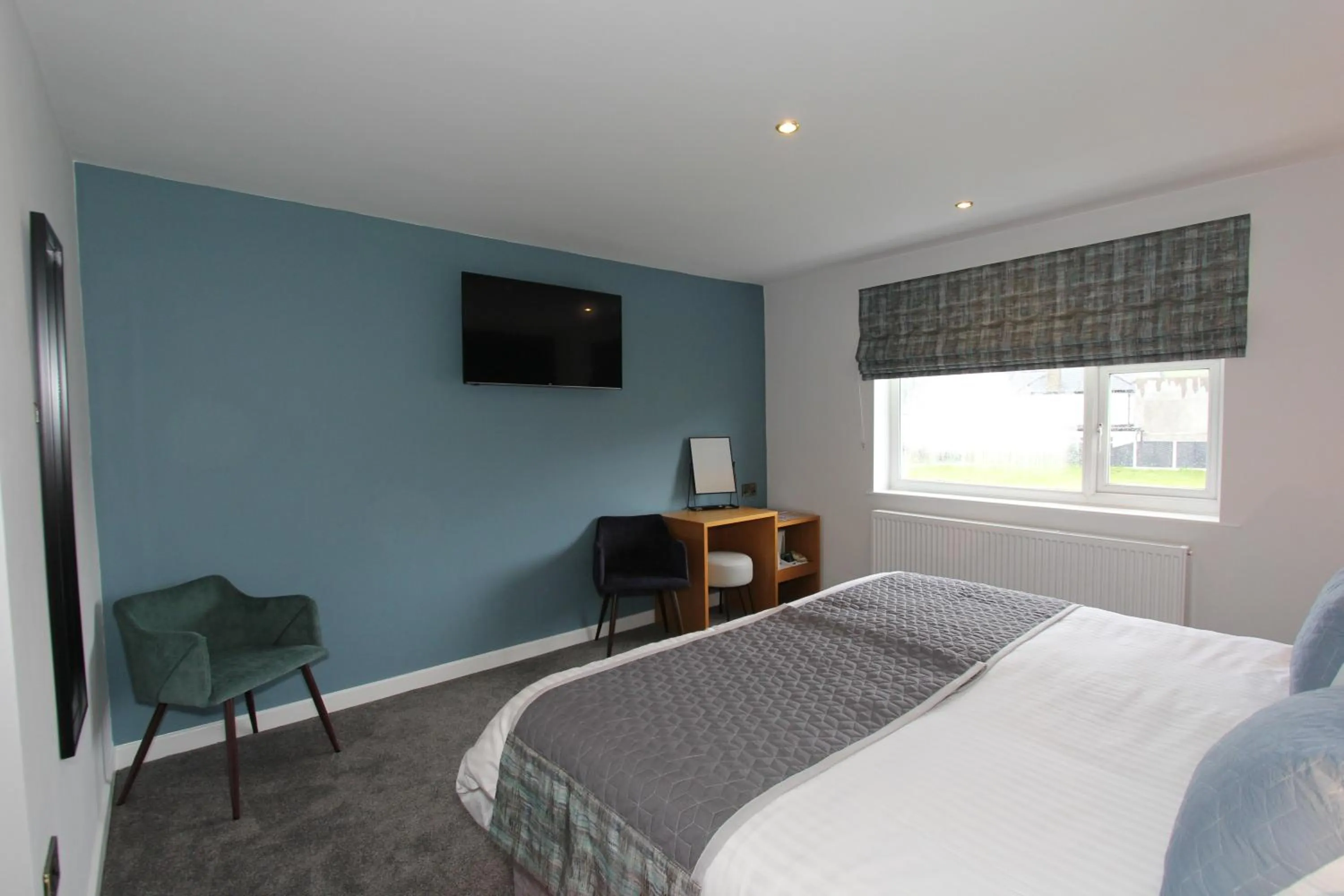 Bed in Gwesty Nanhoron Arms Hotel