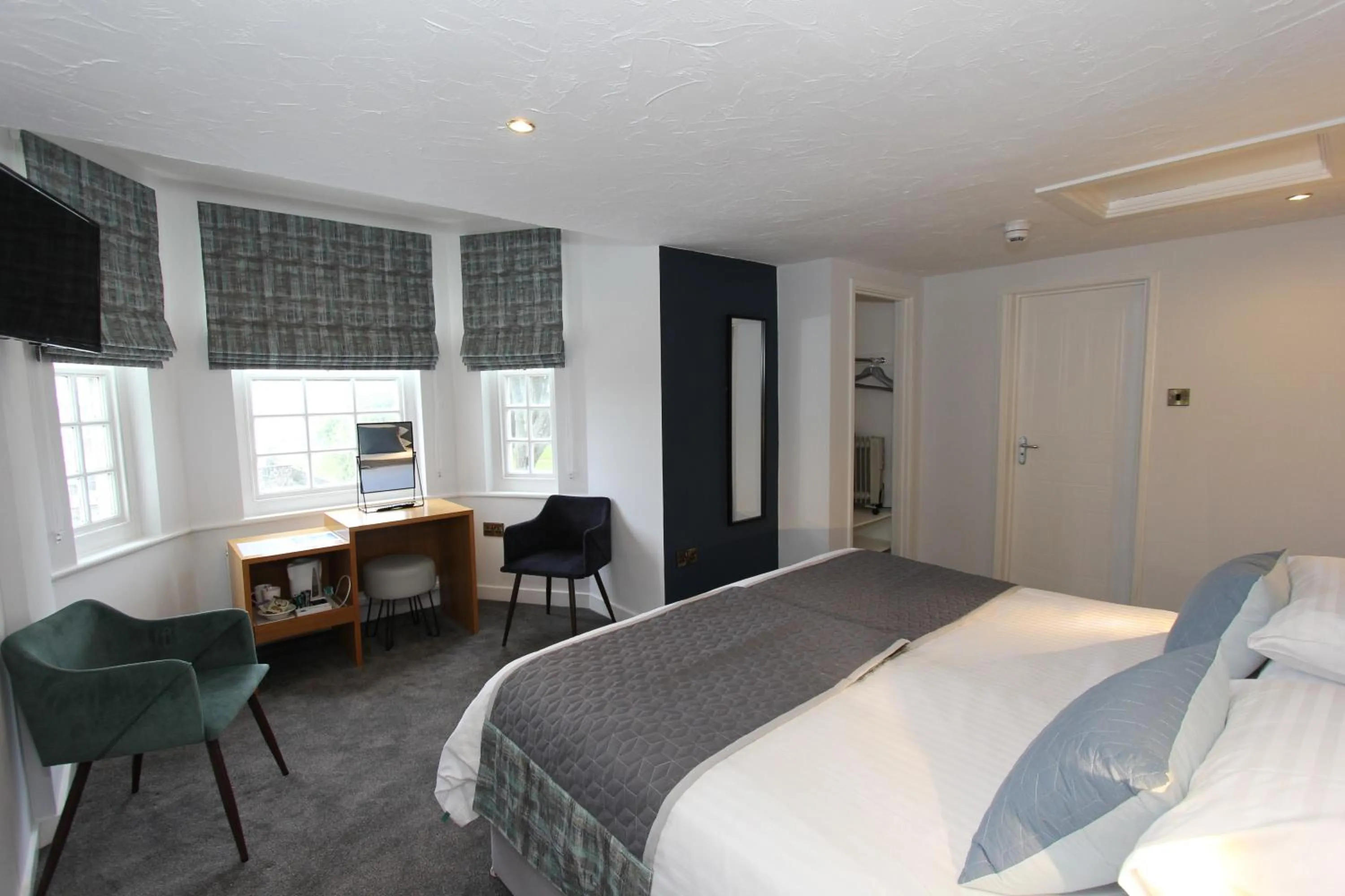 Bed in Gwesty Nanhoron Arms Hotel