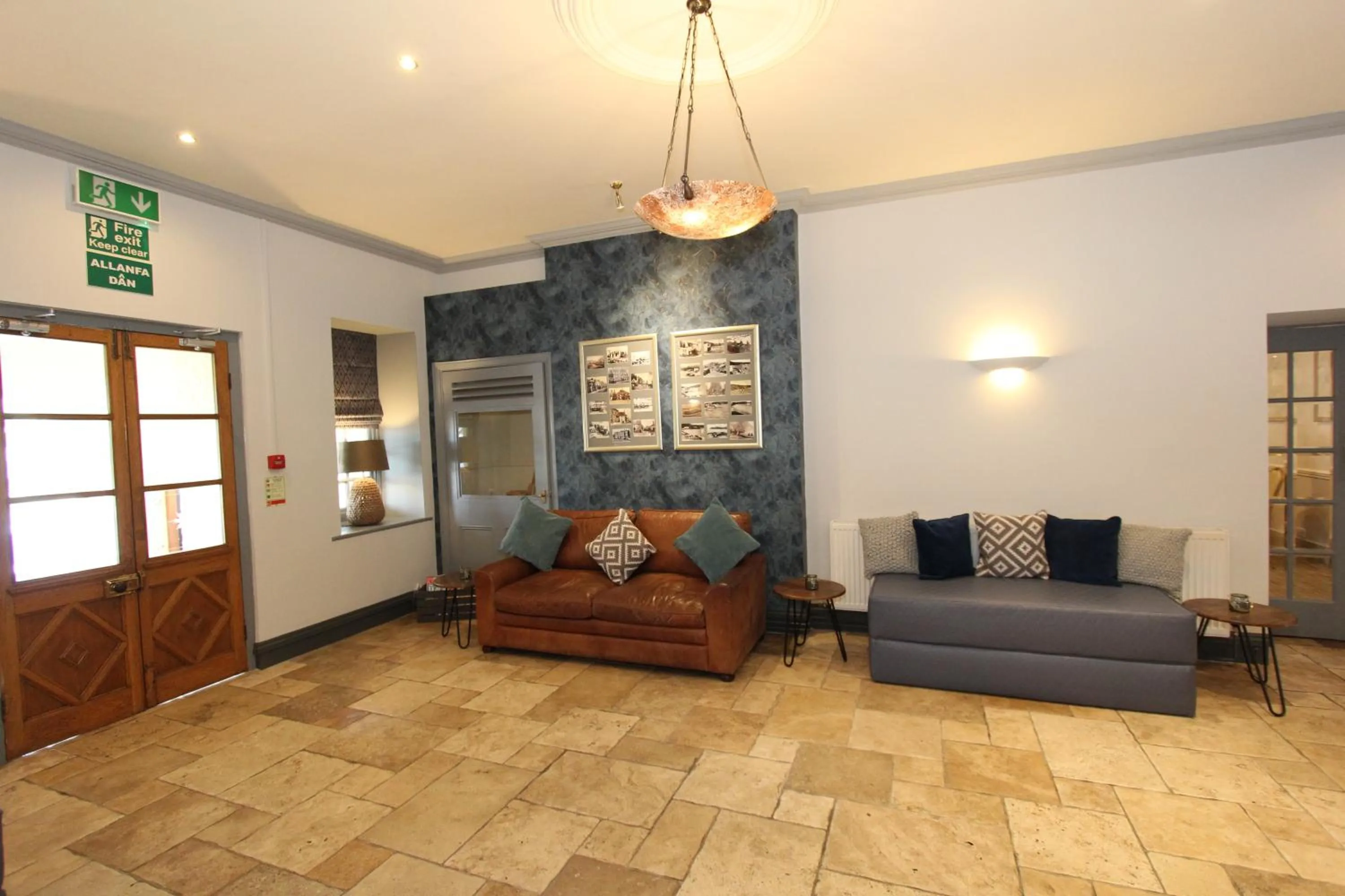 Seating area in Gwesty Nanhoron Arms Hotel