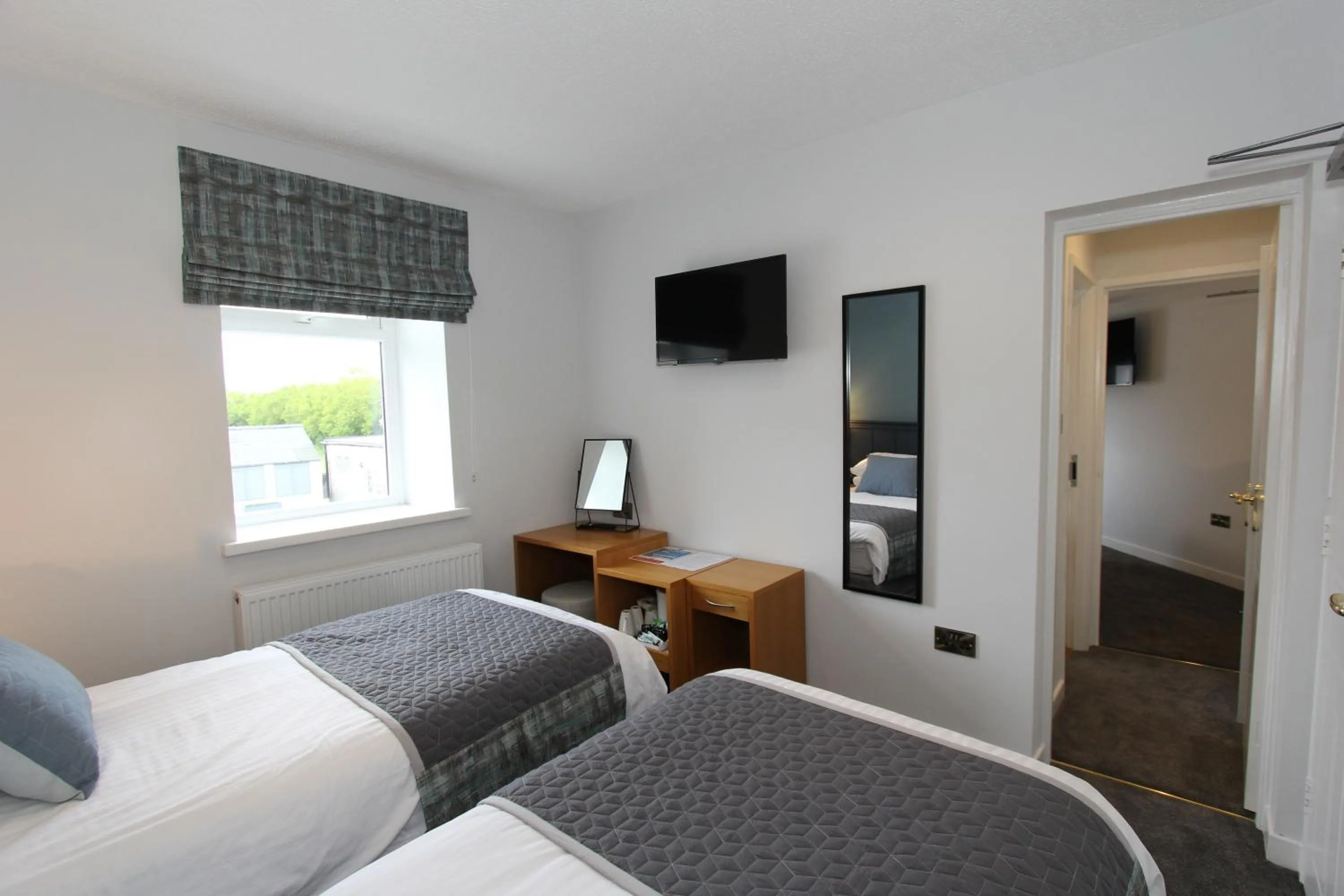 Bed in Gwesty Nanhoron Arms Hotel