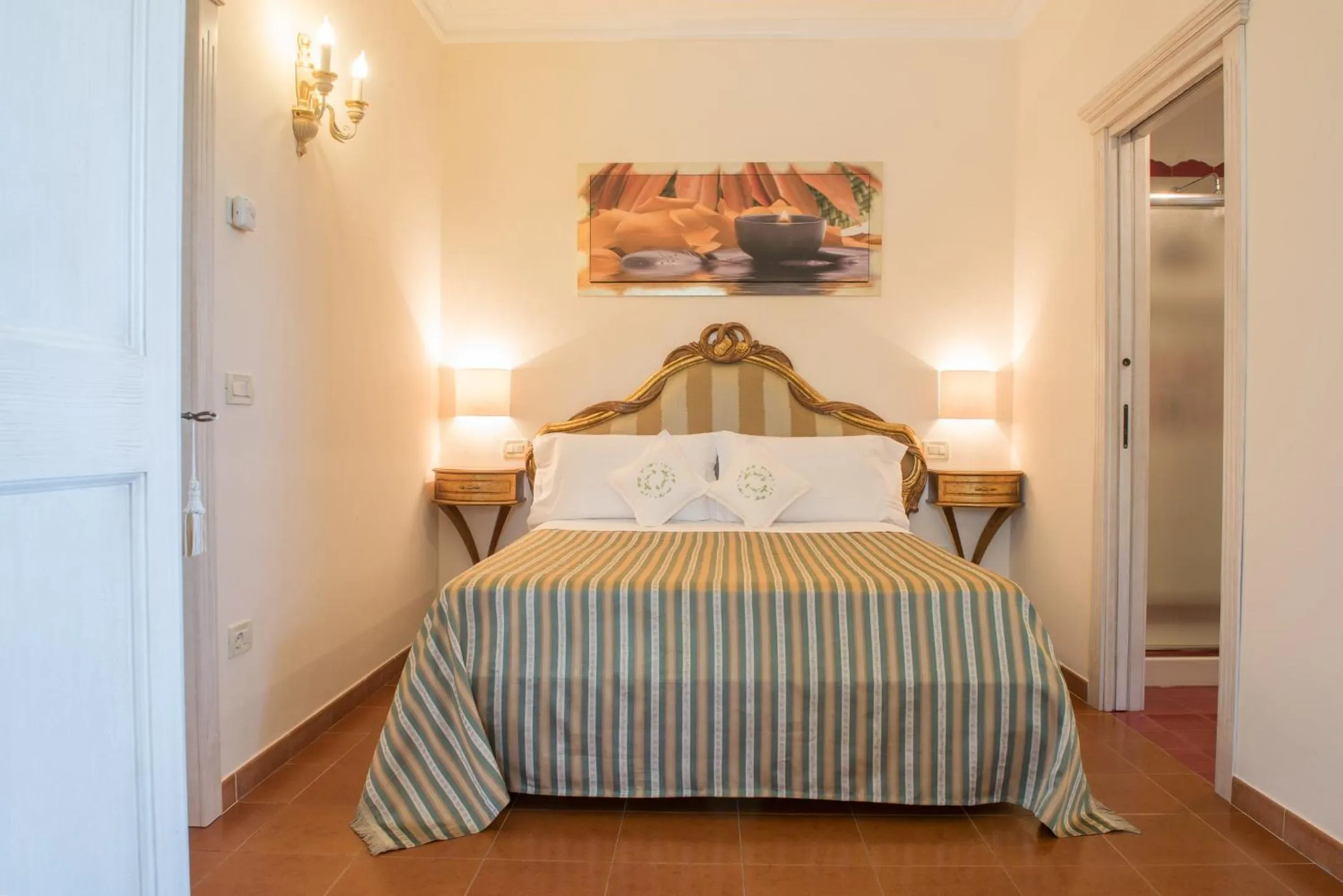 Bed in Agriturismo Salinola