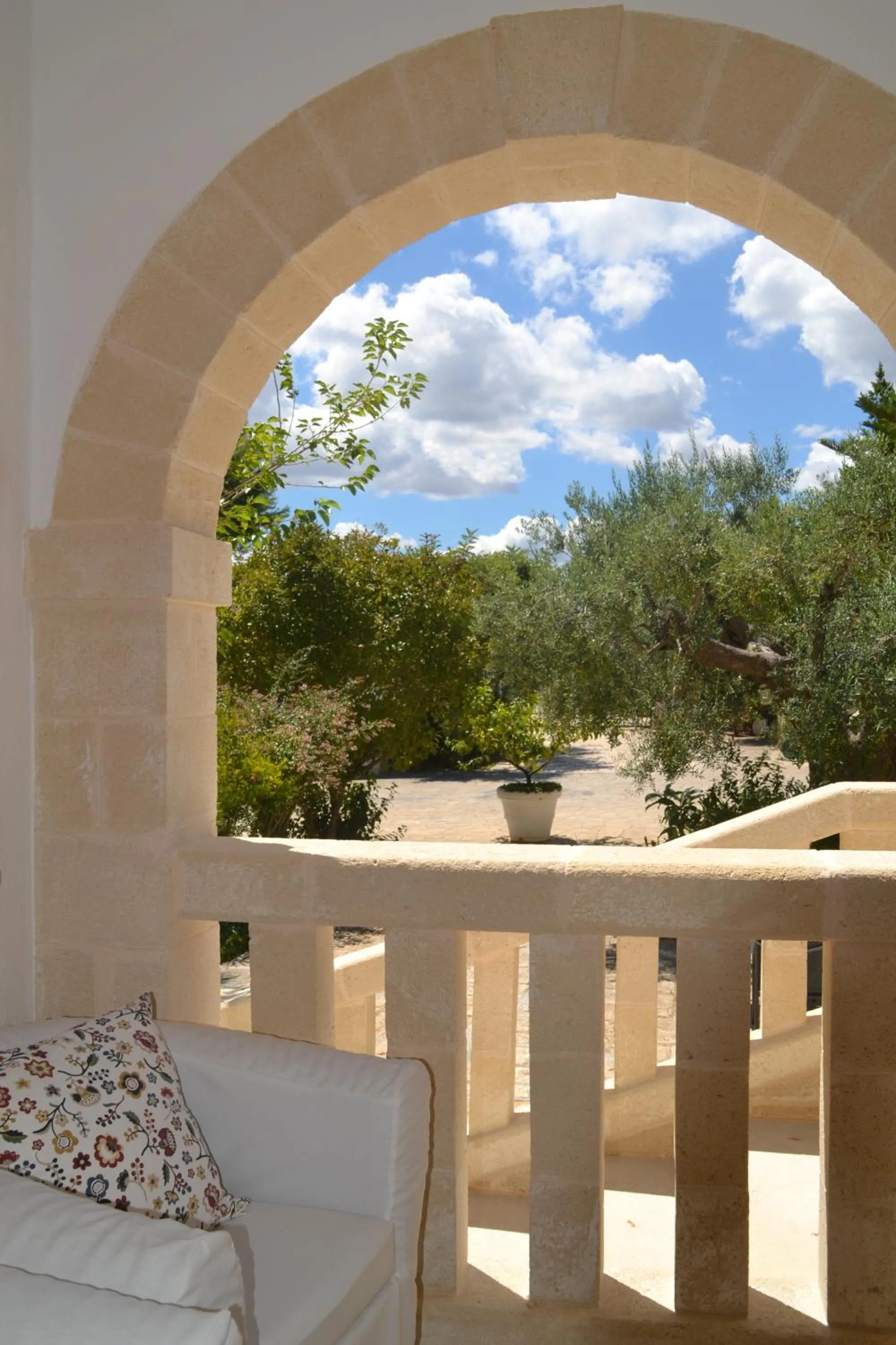 Balcony/Terrace in Agriturismo Salinola