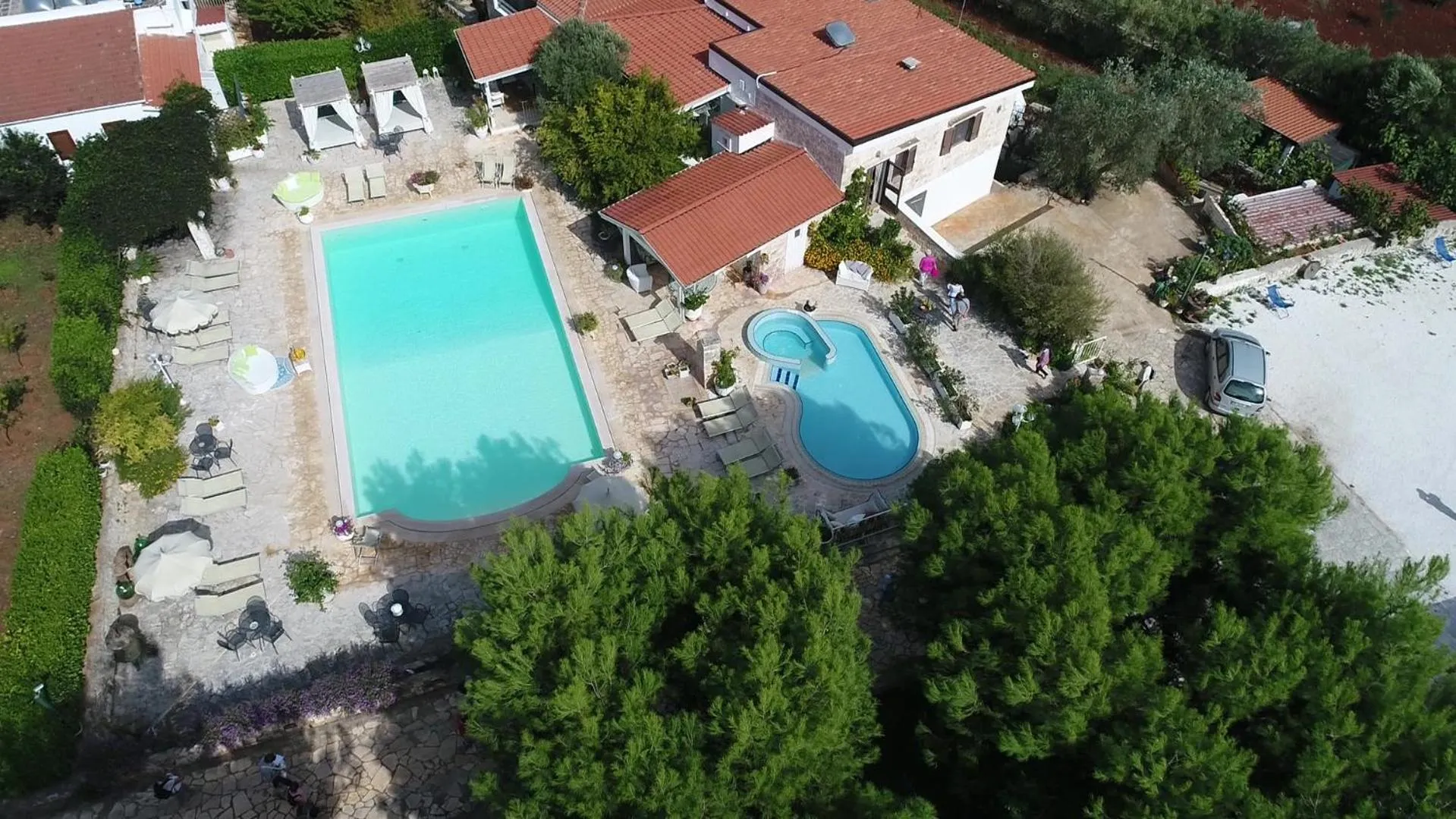 Bird's eye view in Agriturismo Salinola