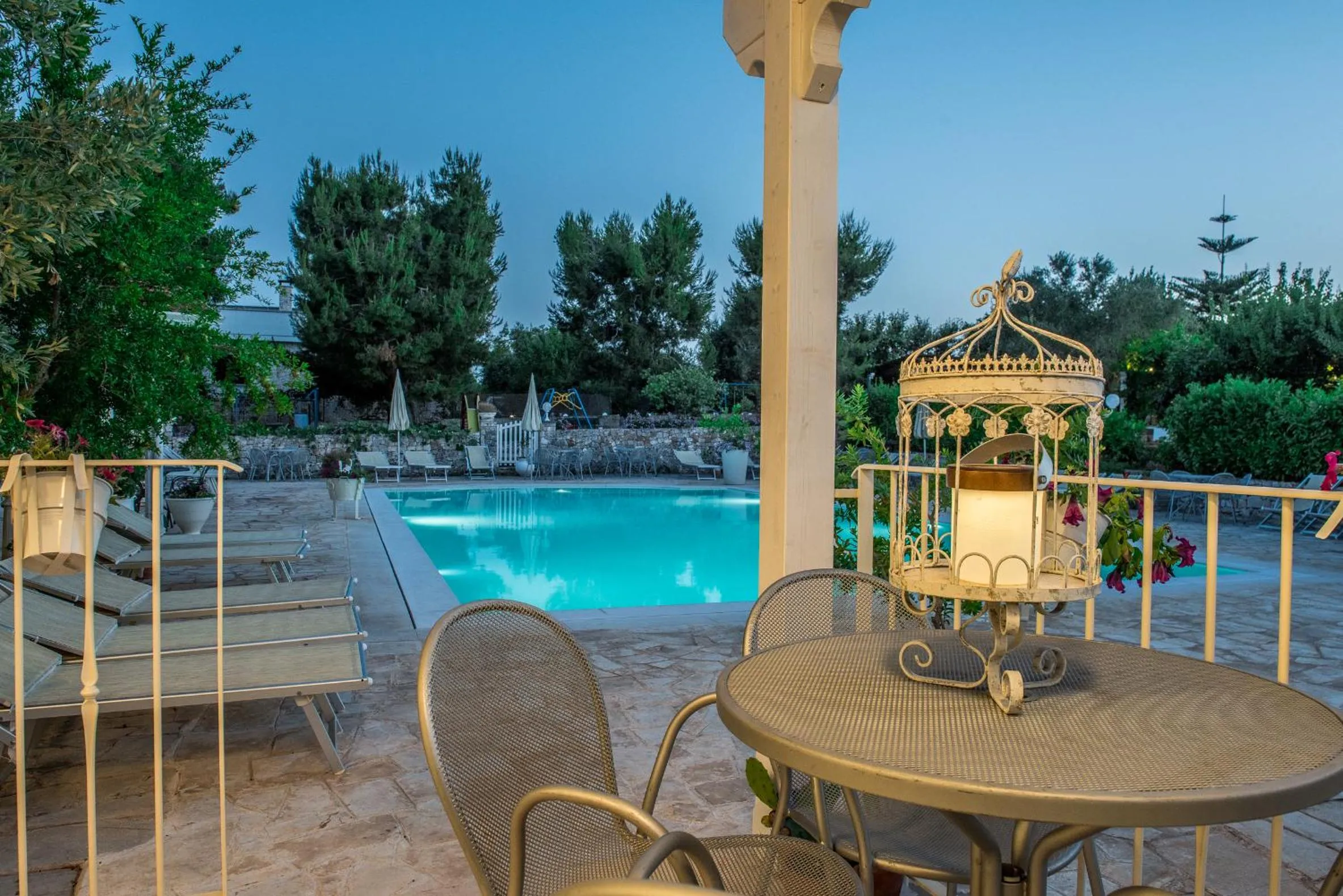 Balcony/Terrace in Agriturismo Salinola