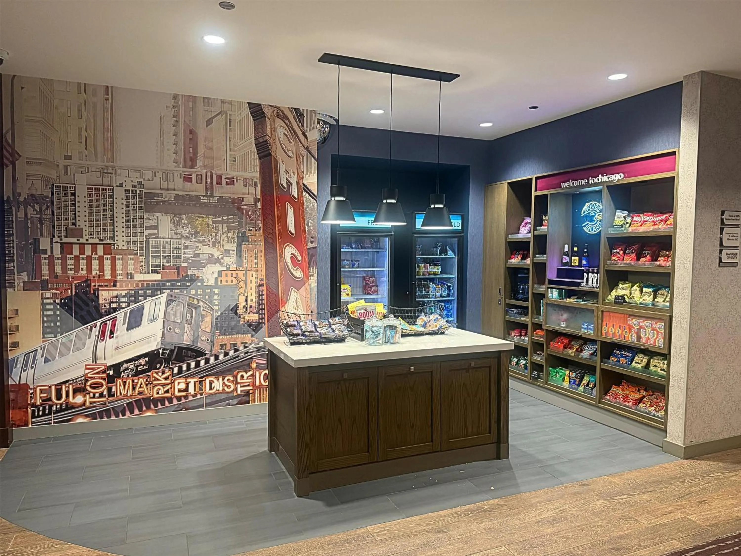 Restaurant/places to eat in Hampton Inn Chicago West Loop Fulton Market Area