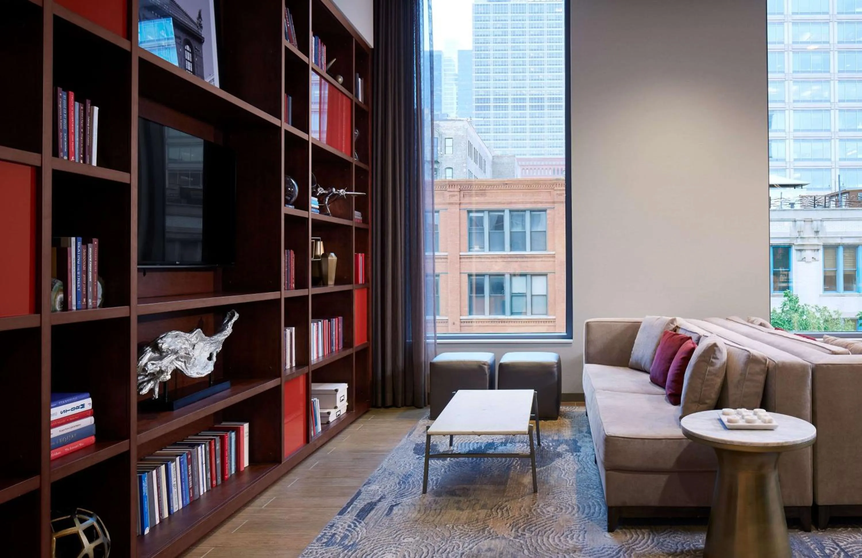 Lobby or reception in Hampton Inn Chicago West Loop Fulton Market Area