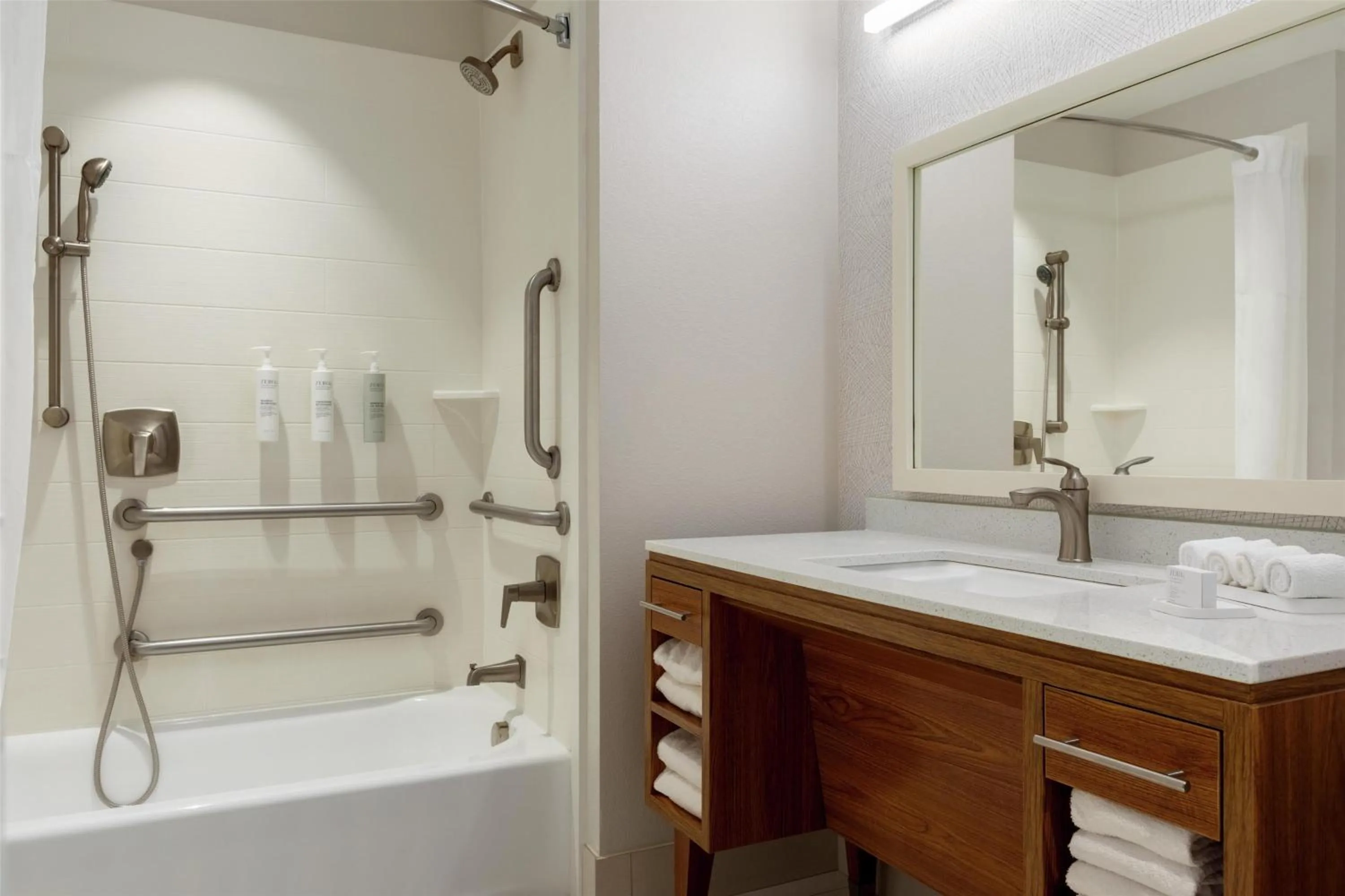 Bathroom in Home2 Suites by Hilton Houston Energy Corridor