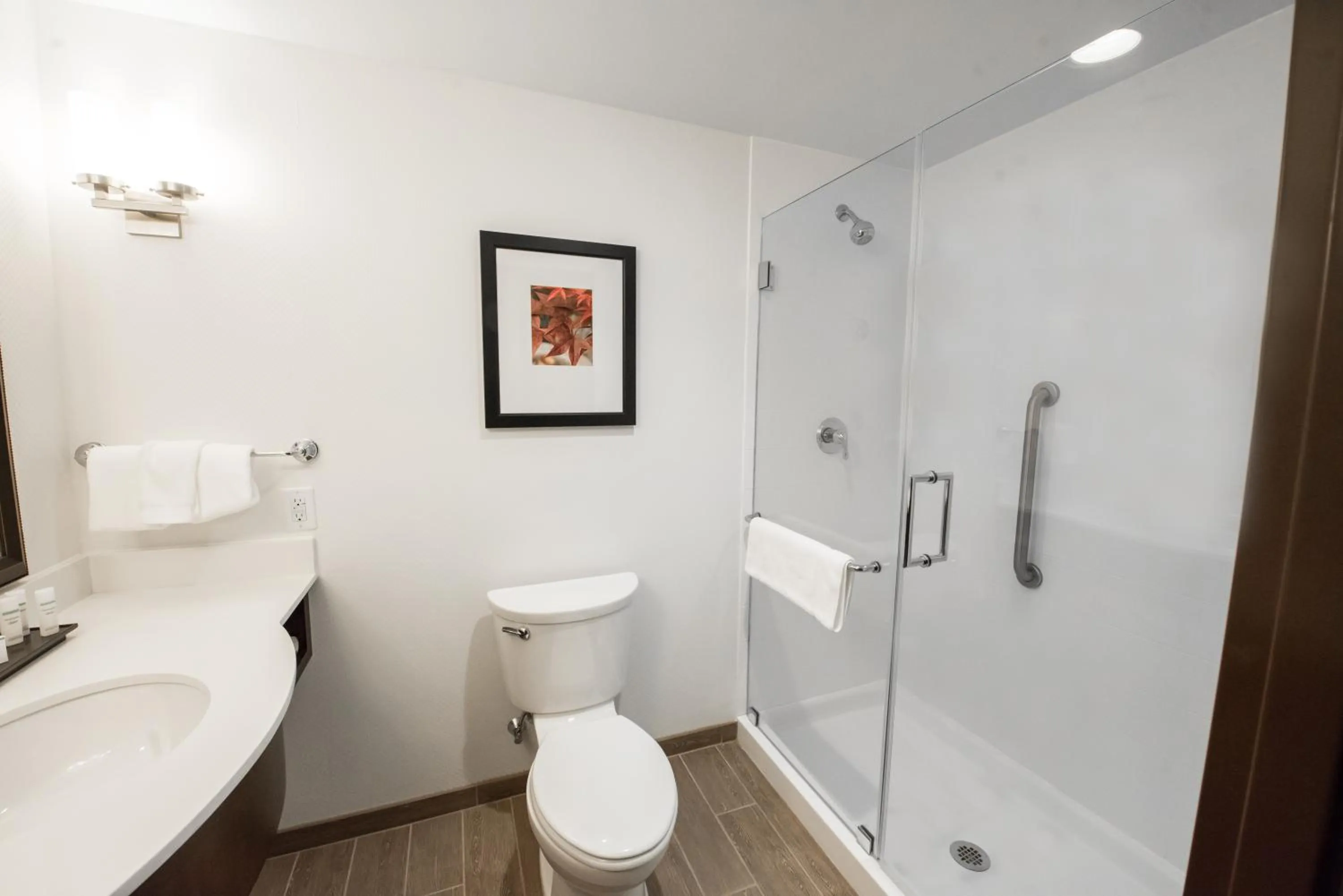 Shower in Hilton Garden Inn Indiana at IUP