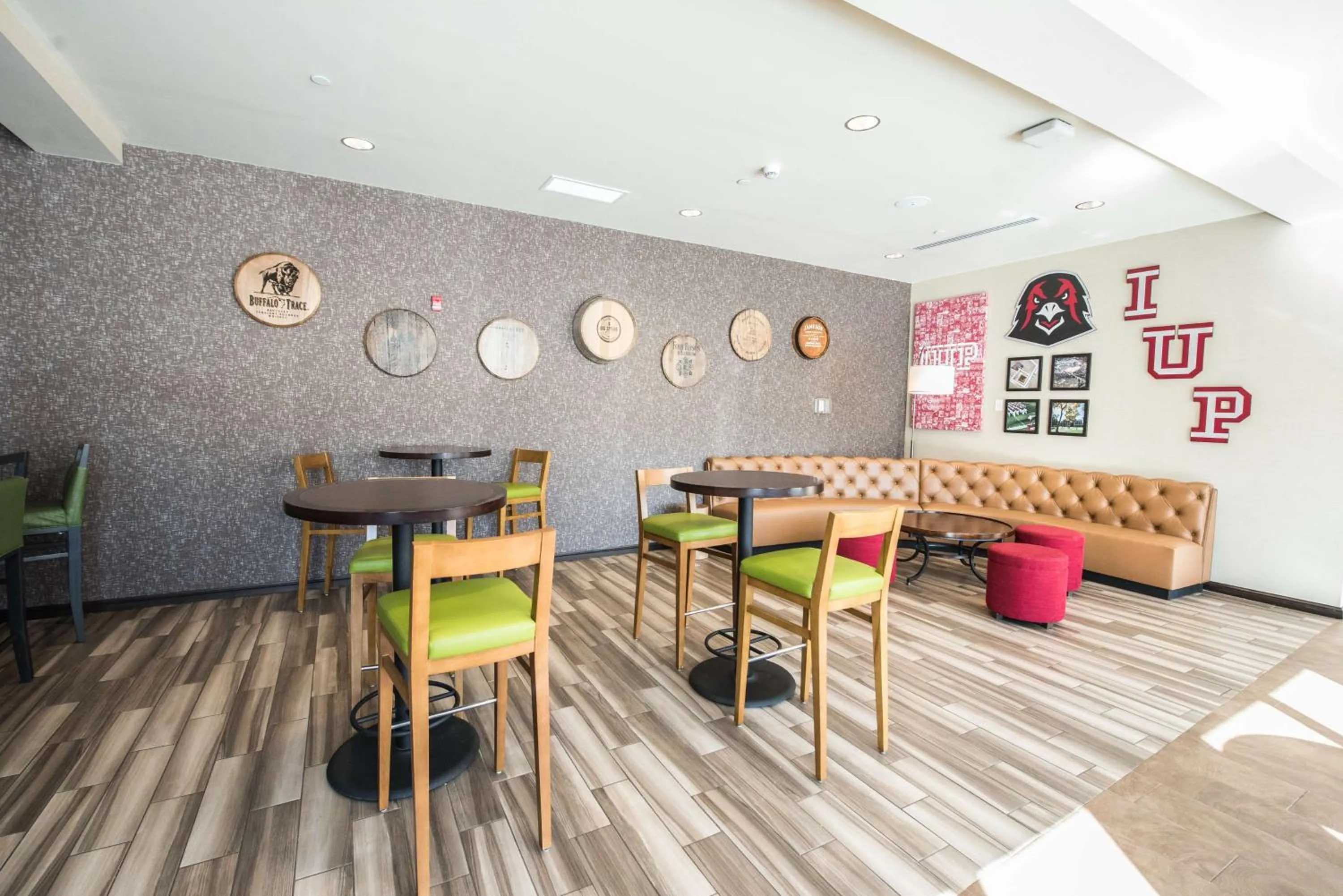 Dining area in Hilton Garden Inn Indiana at IUP